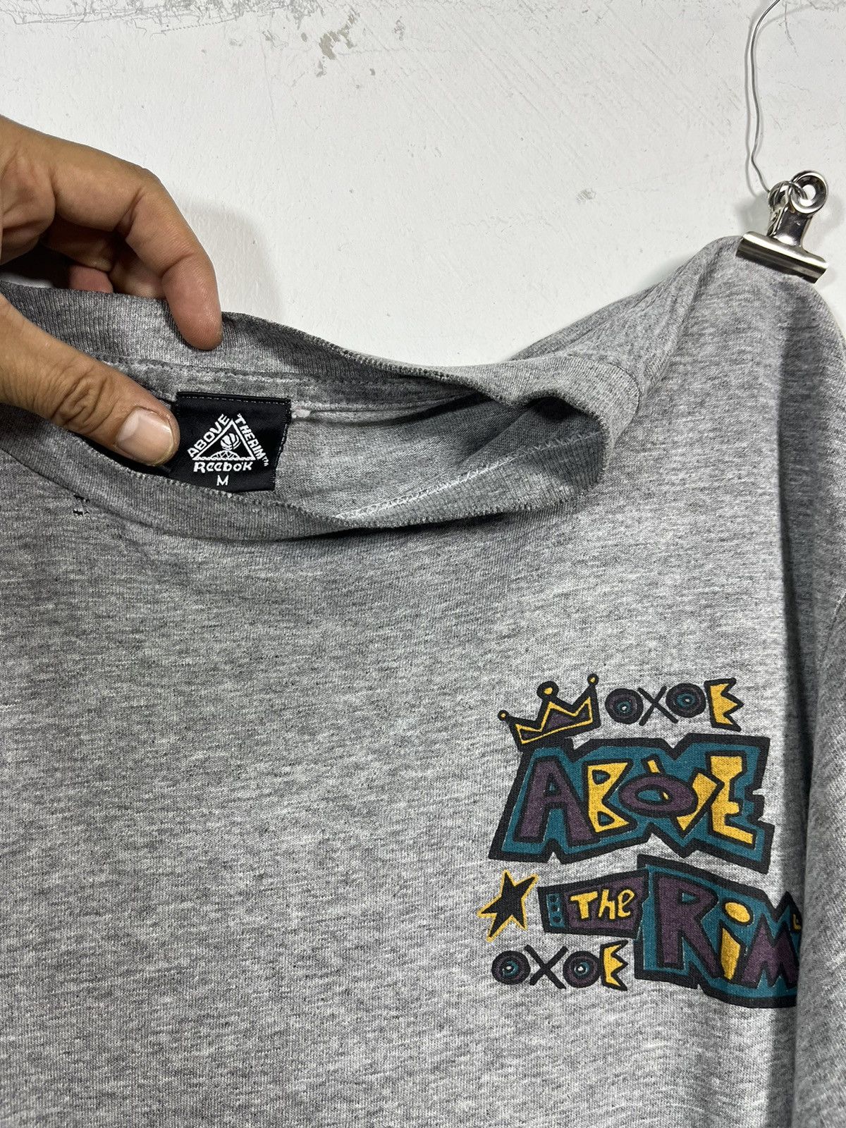 Reebok × Vintage RARE Vintage Reebok Above The Rim Movie Tupac Shakur Size US M / EU 48-50 / 2 - 6 Thumbnail