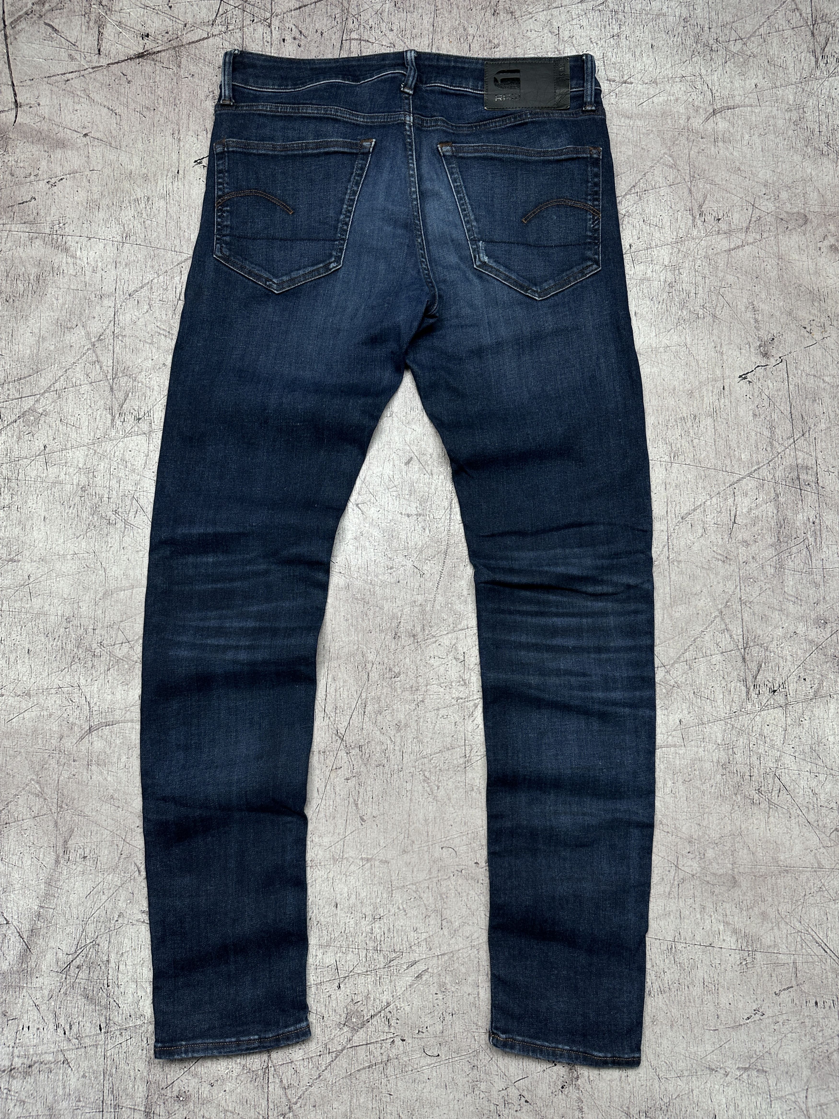 G-Star G Star Raw Mens 3301 Deconstructed Slim Denim Pants Jeans Size US 32 / EU 48 - 7 Thumbnail