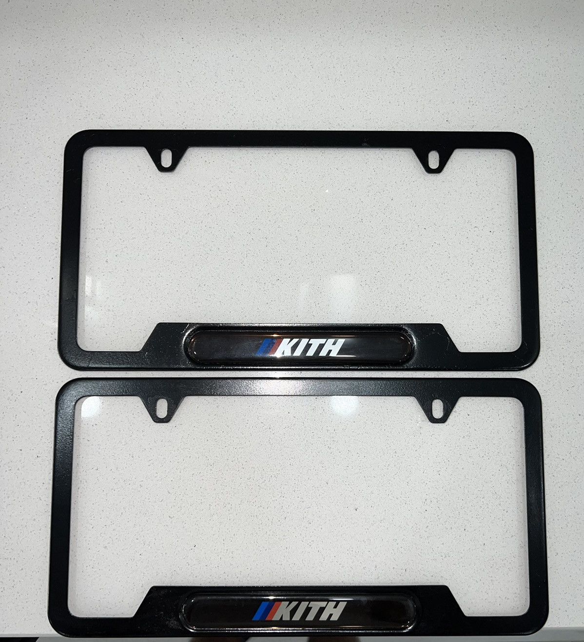 BMW × Kith Kith x BMW OG License Plate Frame Size ONE SIZE - 1 Thumbnail