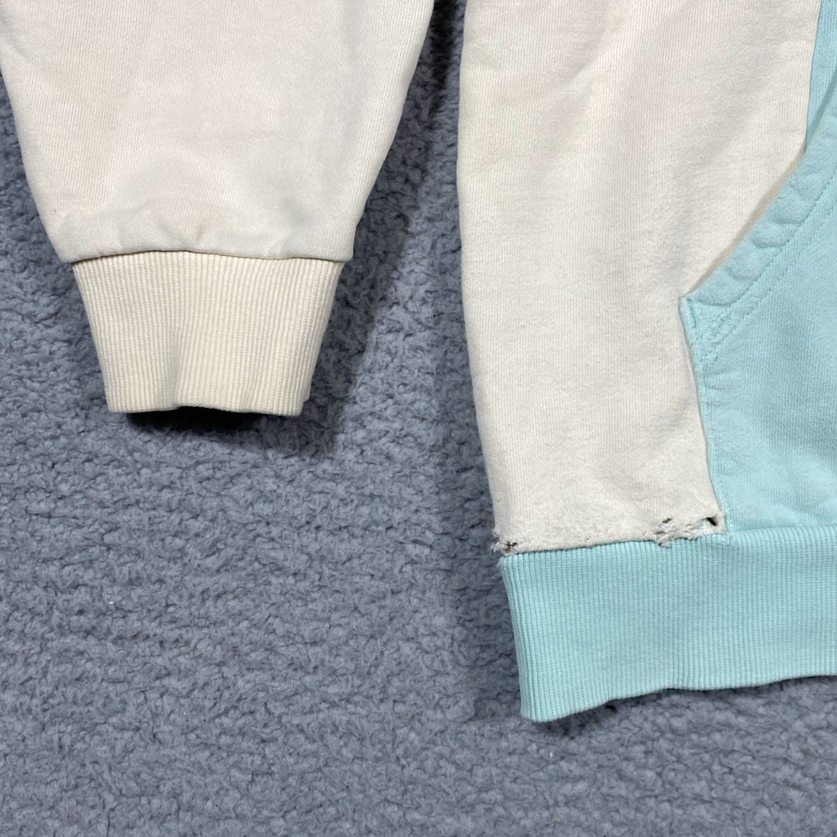 Teddy Fresh Teddy Fresh Hoodie L Embroidered Logo Pastel Color Block Hooded Pockets Pullover Men Size US L / EU 52-54 / 3 - 2 Thumbnail