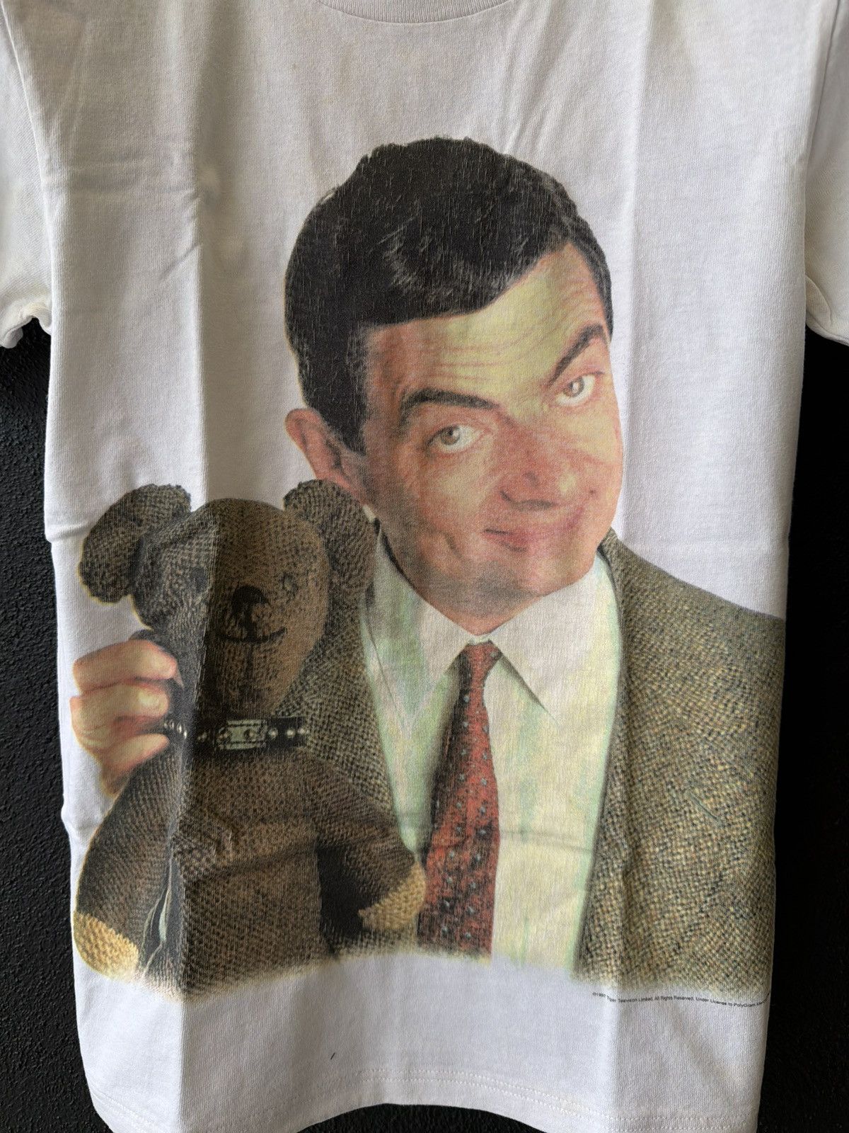 Vintage Vintage 90s Mr. Bean "Guess Who" Promo T-Shirt (PolyGram) Size US XS / EU 42 / 0 - 3 Thumbnail