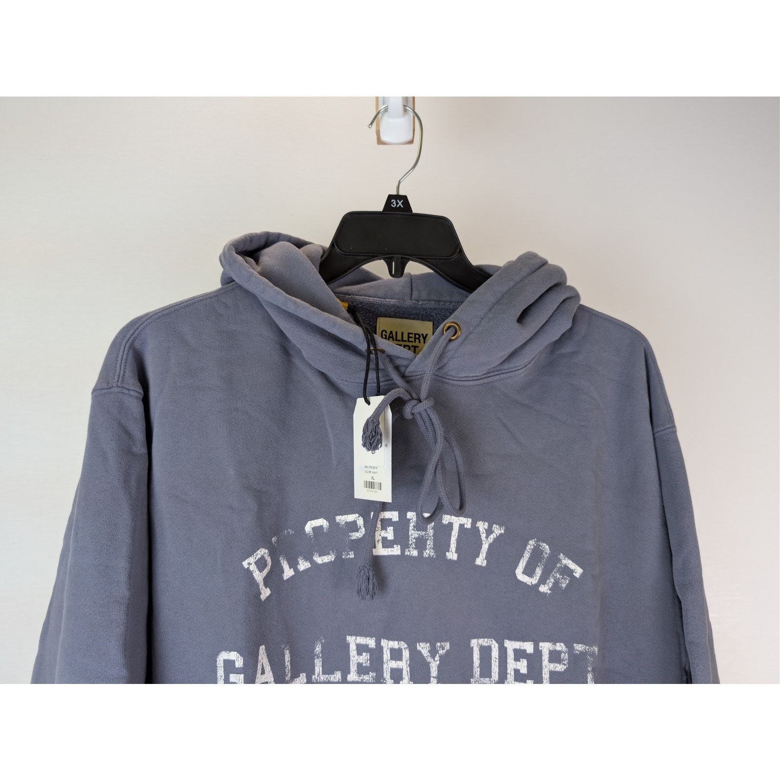 Gallery Dept. o1rshd1 Property of Gallery Dept Logo Hoodie in VNVY Size US XL / EU 56 / 4 - 3 Thumbnail