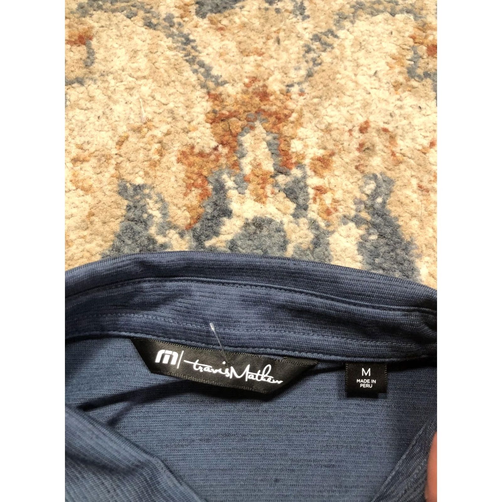 TravisMathew TravisMathew Polo Shirt Mens M Blue Solid Golf Performance Short Sleeve Polo Shirt Mens M Blue Solid Golf Performance Short Sleeve Size US M / EU 48-50 / 2 - 7 Thumbnail
