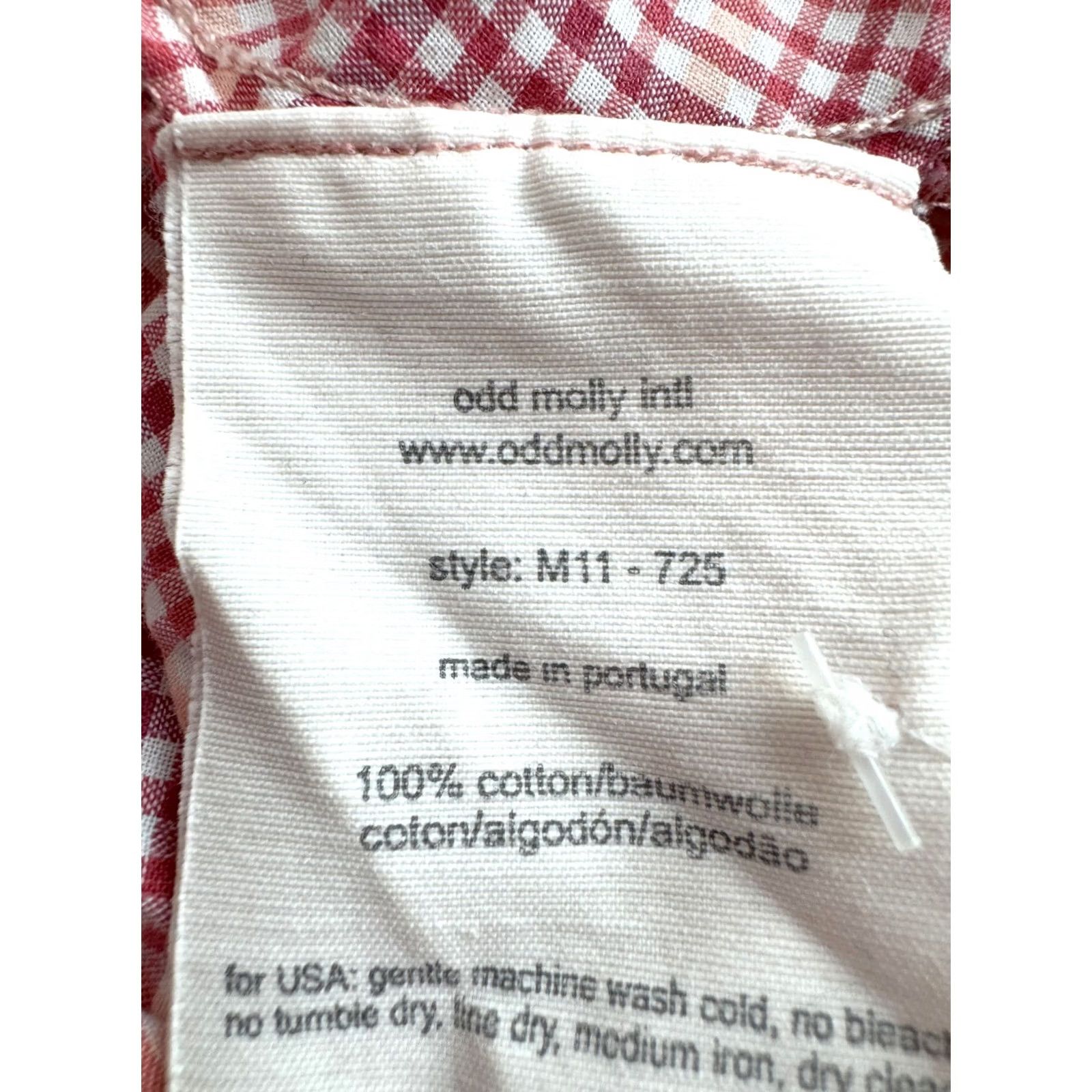 Vintage Odd Molly Blouse Shirt 3 Pink Womens Short Sleeve Tunic 80 cm 55 cm Size XS / US 0-2 / IT 36-38 - 7 Thumbnail