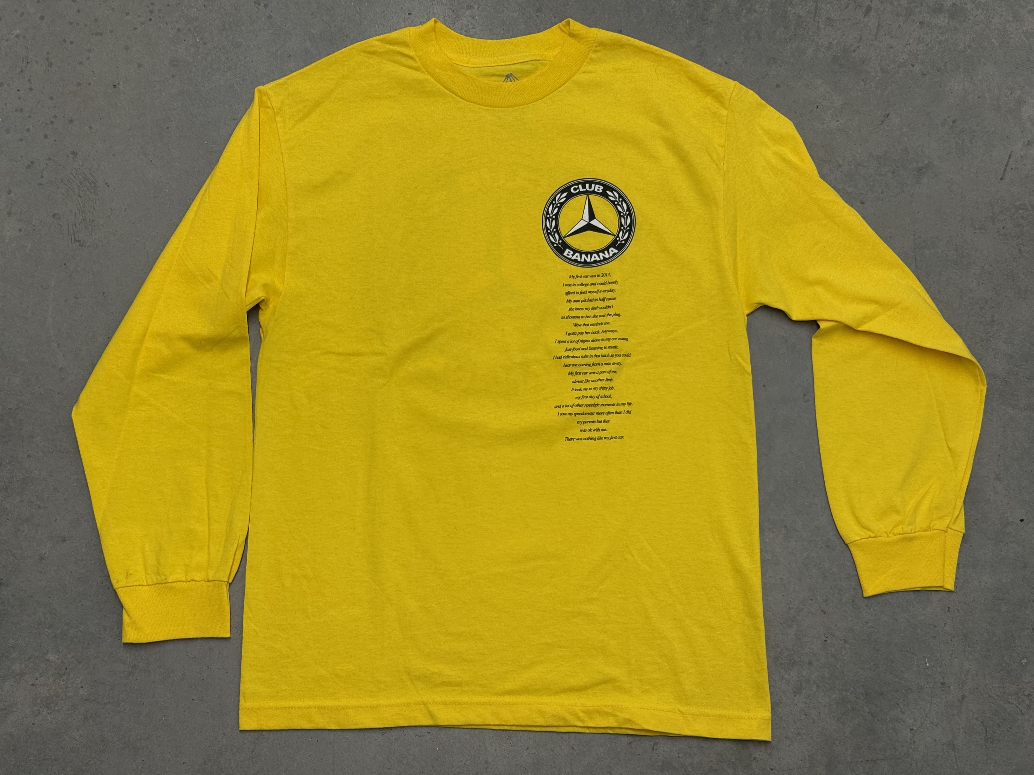Mercedes-Benz Amine Club Banana Mercedes Benz LS Tee Good For You Merch Size US M / EU 48-50 / 2 - 1 Thumbnail