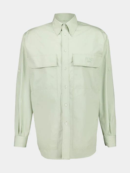 o1s1wg111125 Shirt in Mint Green