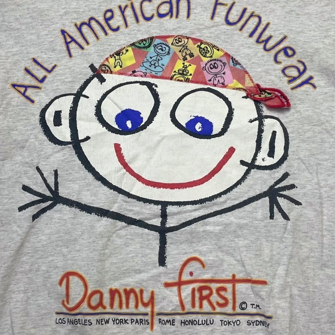 Other Vintage Danny First All American Funwear tee Size US M / EU 48-50 / 2 - 3 Thumbnail