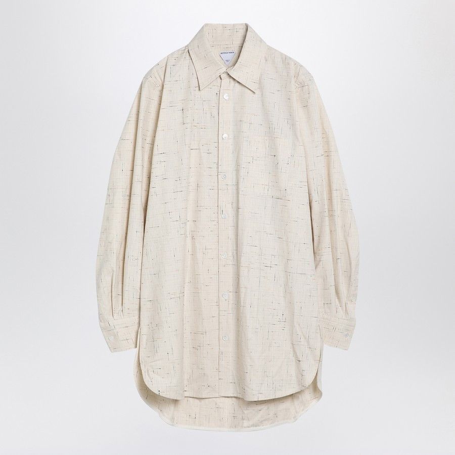 Bottega Veneta o1d2blof0824 Cotton Shirts in Grey Size S / US 4 / IT 40 - 1 Thumbnail