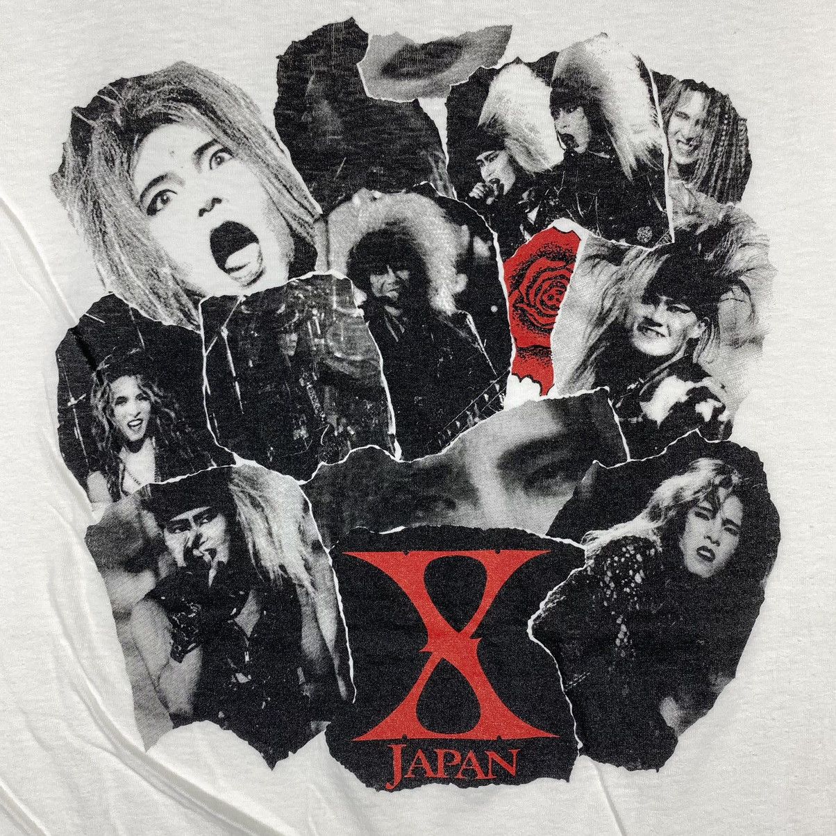 Band Tees × Vintage Vintage 90's X-JAPAN Japanese Band Tee Size US L / EU 52-54 / 3 - 3 Thumbnail