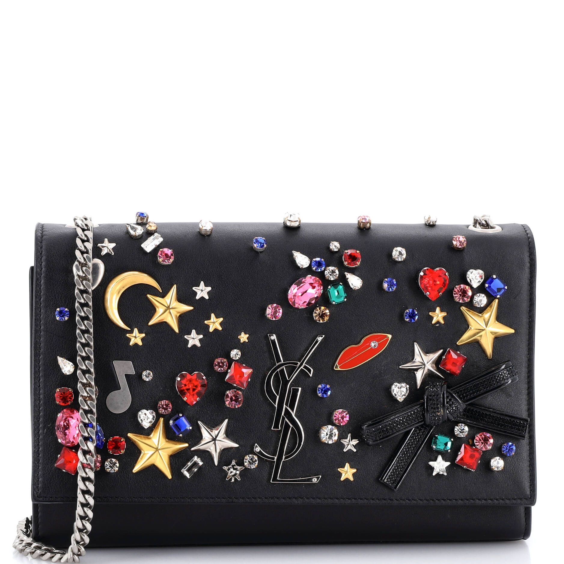 Saint Laurent Paris Classic Monogram Crossbody Bag Size ONE SIZE - 1 Thumbnail
