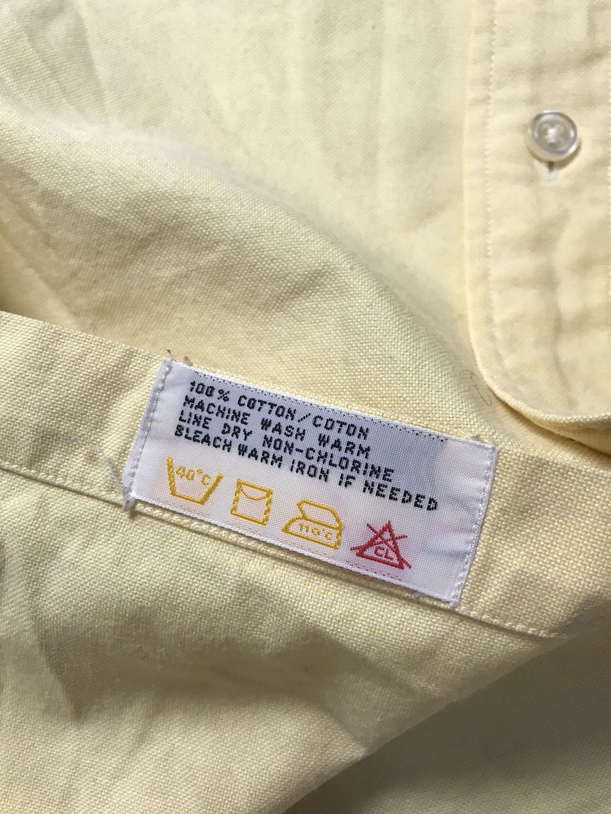 Vintage × Yves Saint Laurent Vintage Yves Saint Laurent 80s button up shirt Size US L / EU 52-54 / 3 - 10 Thumbnail