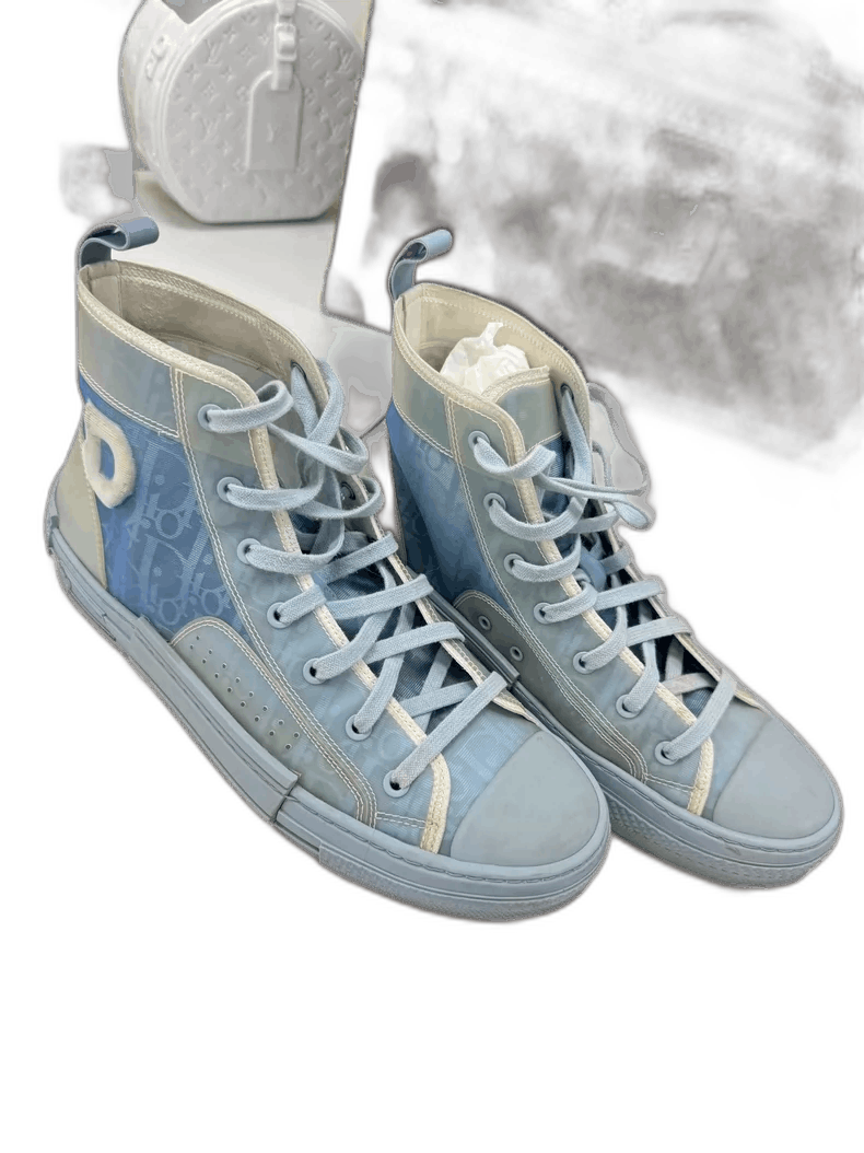 Dior Dior B23 HighTop Sneakers Size 42-2506 Size US 8.5 / IT 38.5 - 1 Thumbnail