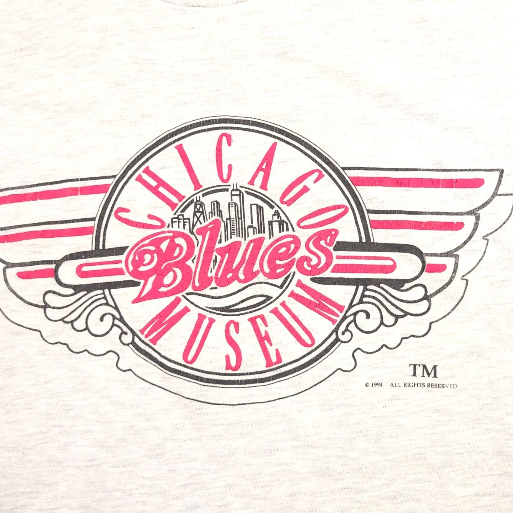 Hanes VINTAGE Chicago 1994 Blues Music Museum Shirt XL Hall Of Fame Honorees USA Made Shirt Men XL Ivory Cotton Hanes Graphic Print 90s Size US XL / EU 56 / 4 - 4 Thumbnail