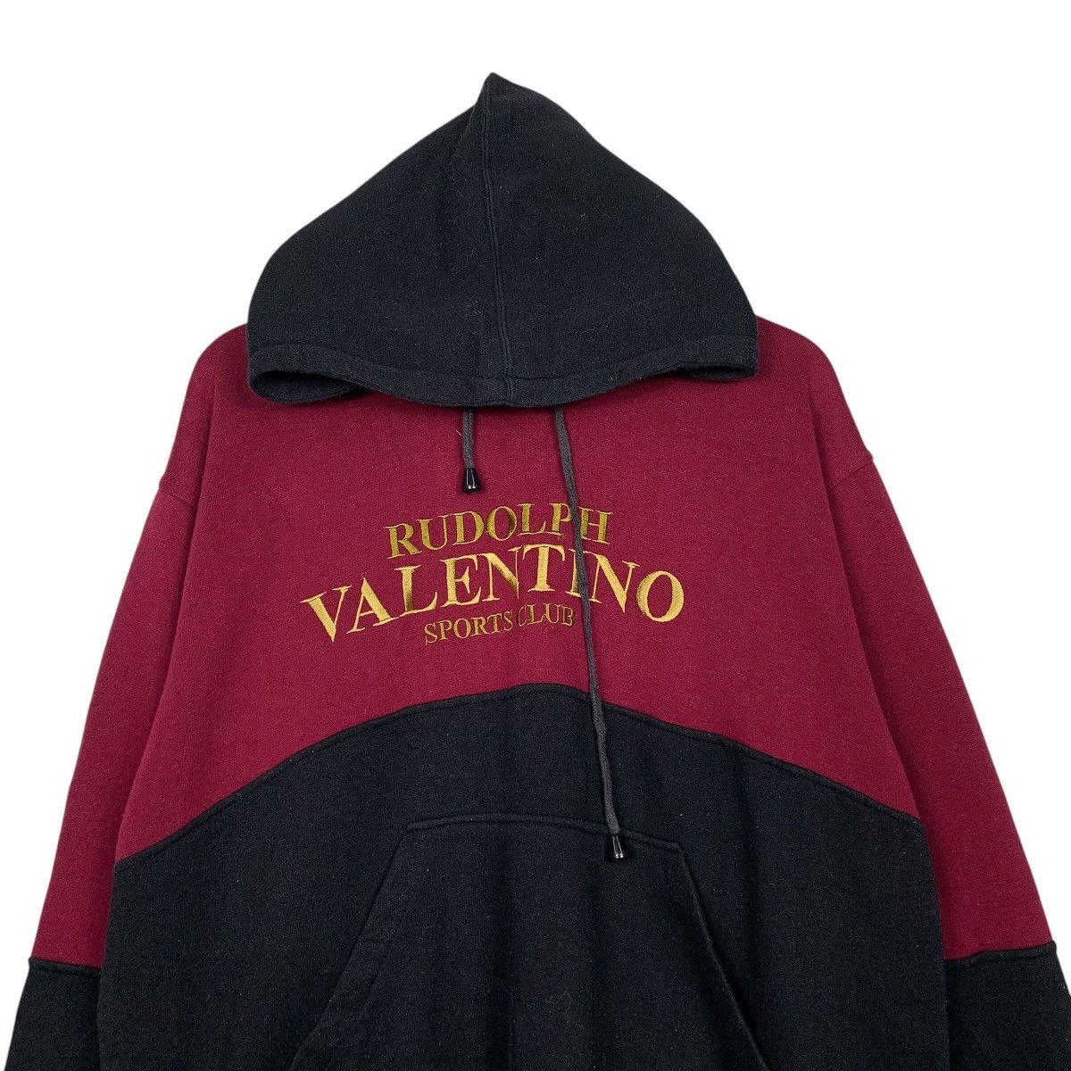 Japanese Brand Rudolf Valentino Sports Club Dwi Color Hoodie Size US M / EU 48-50 / 2 - 2 Thumbnail