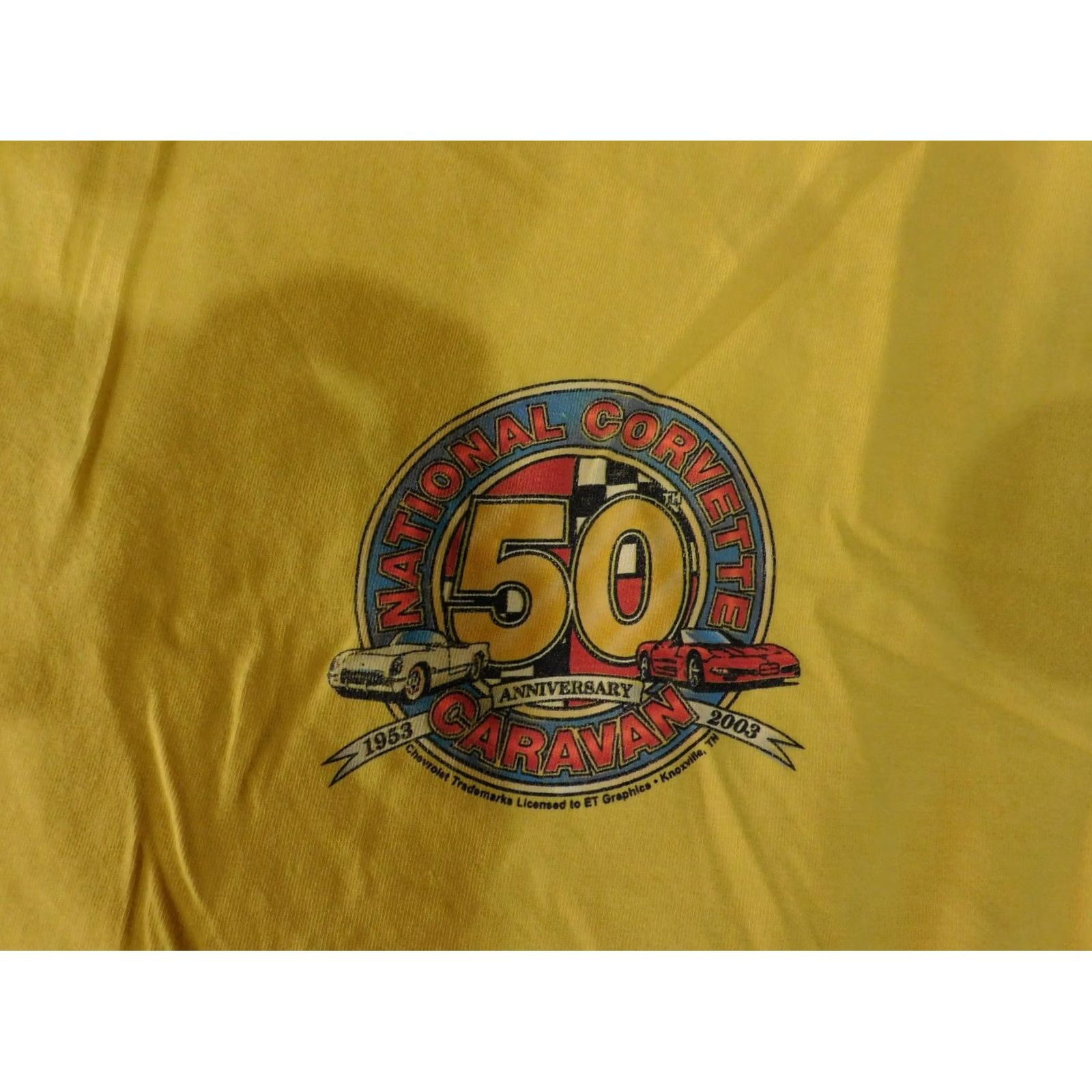 Jerzees VINTAGE Jerzees T-Shirt Mens XL Yellow 2003 Graphic Bowling Green Kentucky Beach American Shirt Size US XL / EU 56 / 4 - 6 Thumbnail
