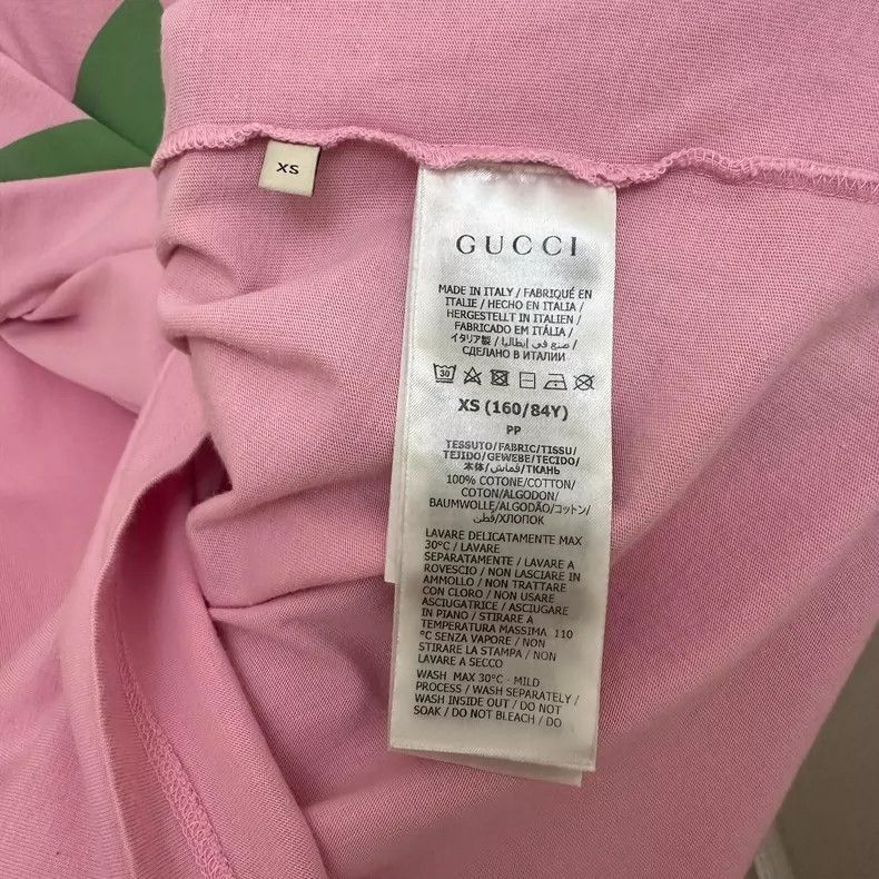 Gucci Gucci Clover co-branded short-sleeved T-shirt 2504-Nextarro Size XS / US 0-2 / IT 36-38 - 3 Thumbnail