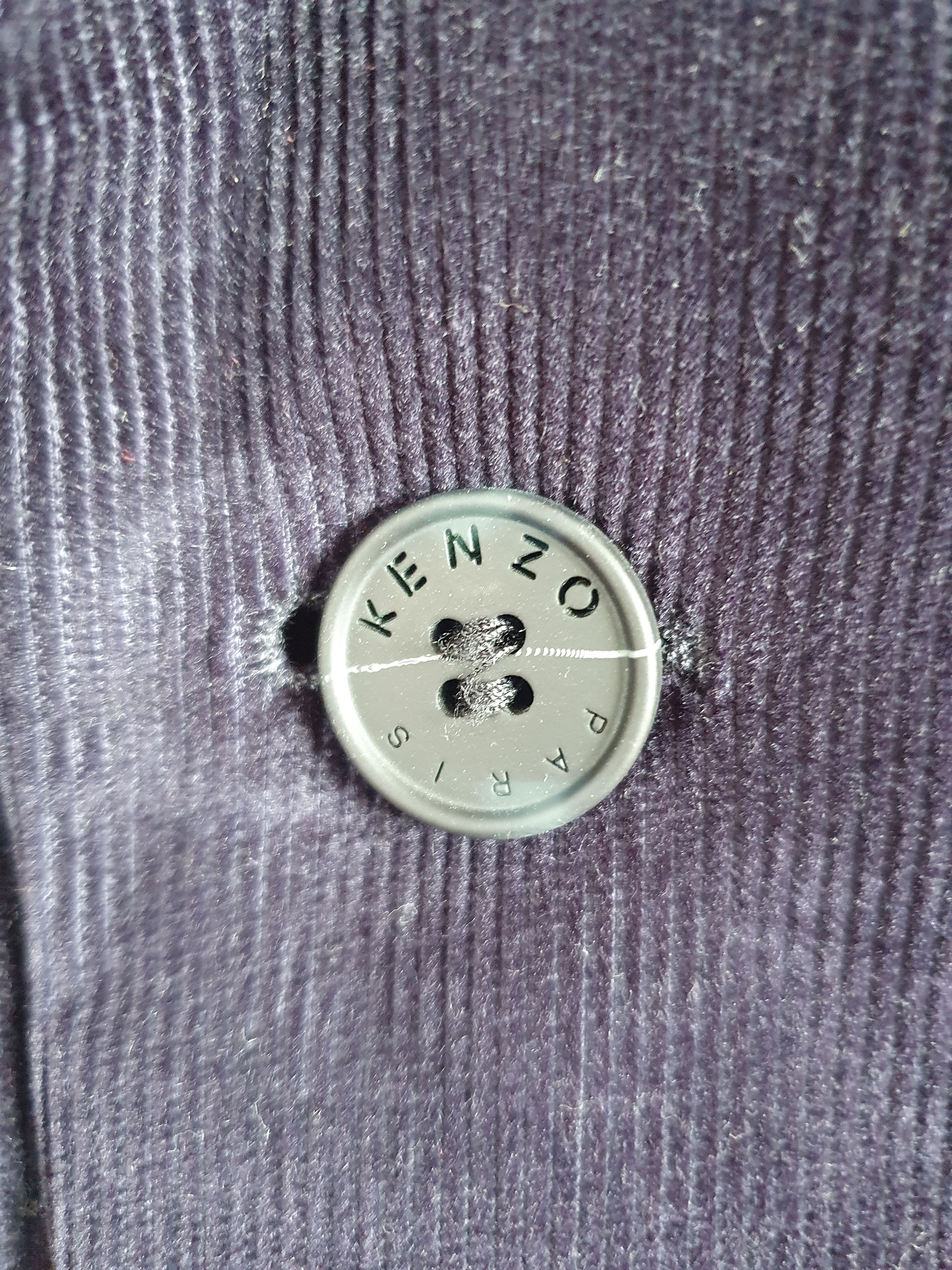 Kenzo Kenzo Courduroy Blazer 2 Buttons Single-Breasted sz 50 Size 50R - 5 Thumbnail