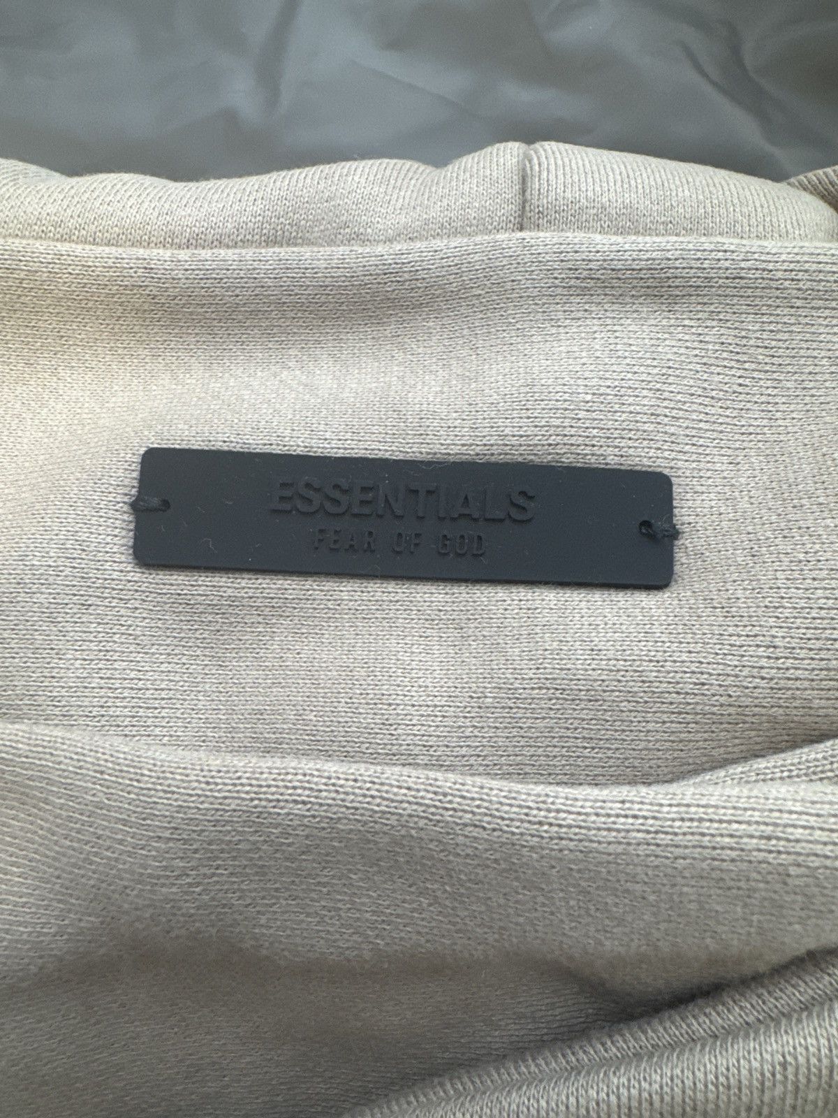Fear of God Fear of God Essentials Fleece Hoodie Desert Sand Size XS Size US XS / EU 42 / 0 - 8 Thumbnail