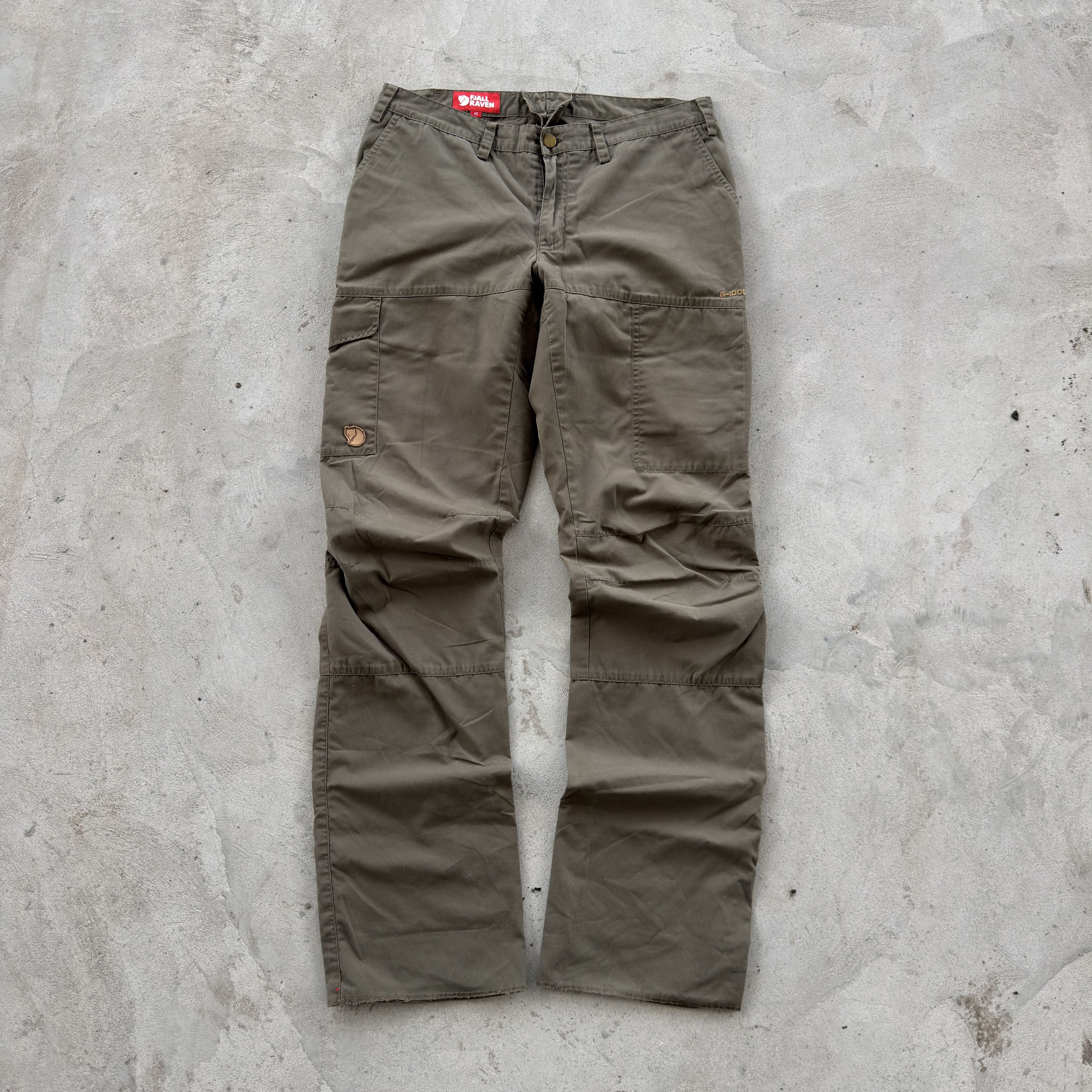 Fjallraven Fjallraven G-1000 Cargo Pants Trousers Olive Size 40 Size US 32 / EU 48 - 1 Thumbnail