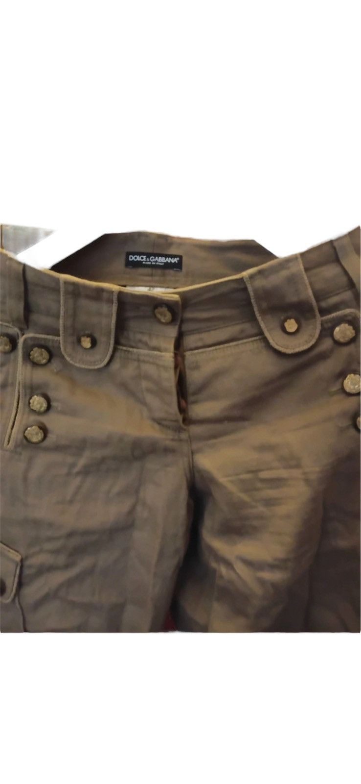 Dolce & Gabbana Dolce and Gabbana Fall 2006 Cargo Sailor Capris Size 32" / US 10 / IT 46 - 8 Thumbnail