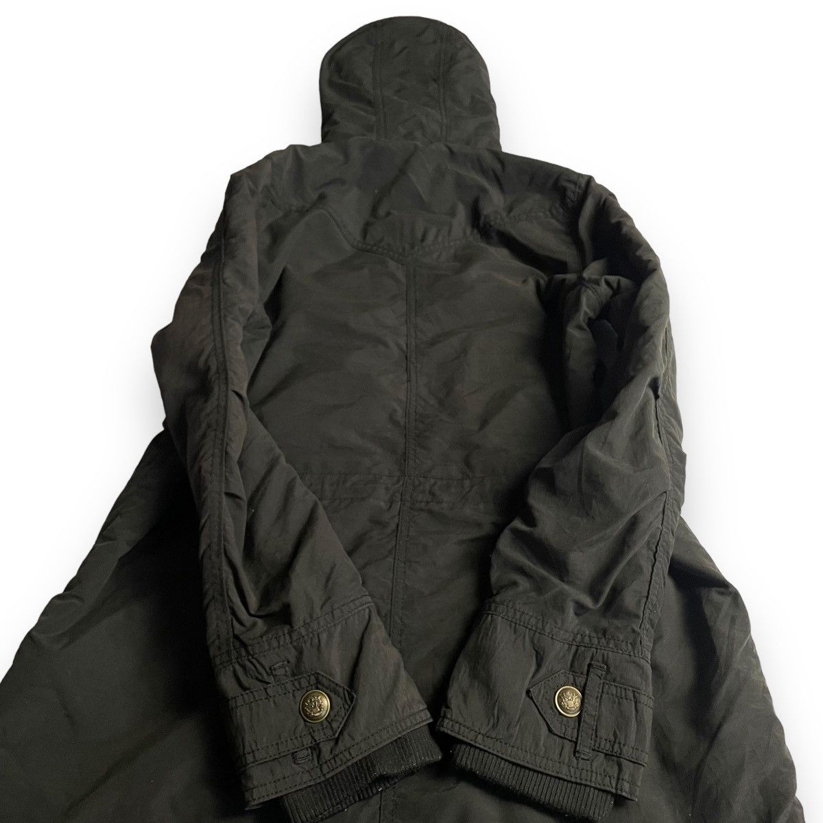 If Six Was Nine × Japanese Brand × Yasuyuki Ishii 🇯🇵 SORRIDERE MULTIPOCKET PUNK GOTHIC FUR HOODIE PARKA JACKET Size US M / EU 48-50 / 2 - 12 Thumbnail