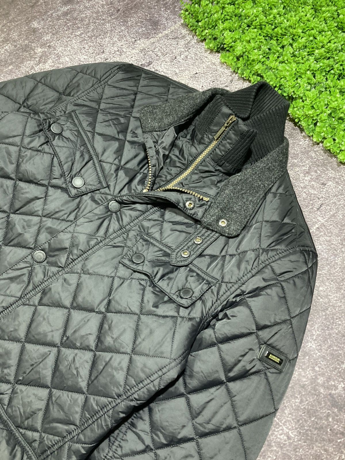 Barbour BARBOUR International Quilted Jacket Windsheild Motorcycle Size US L / EU 52-54 / 3 - 4 Thumbnail