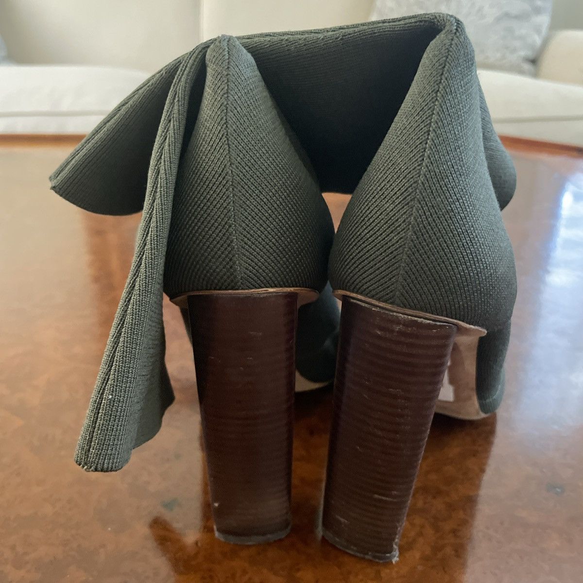 Yeezy Pointed Toe Knit Sock Bootie Size US 10.5 / IT 40.5 - 7 Thumbnail
