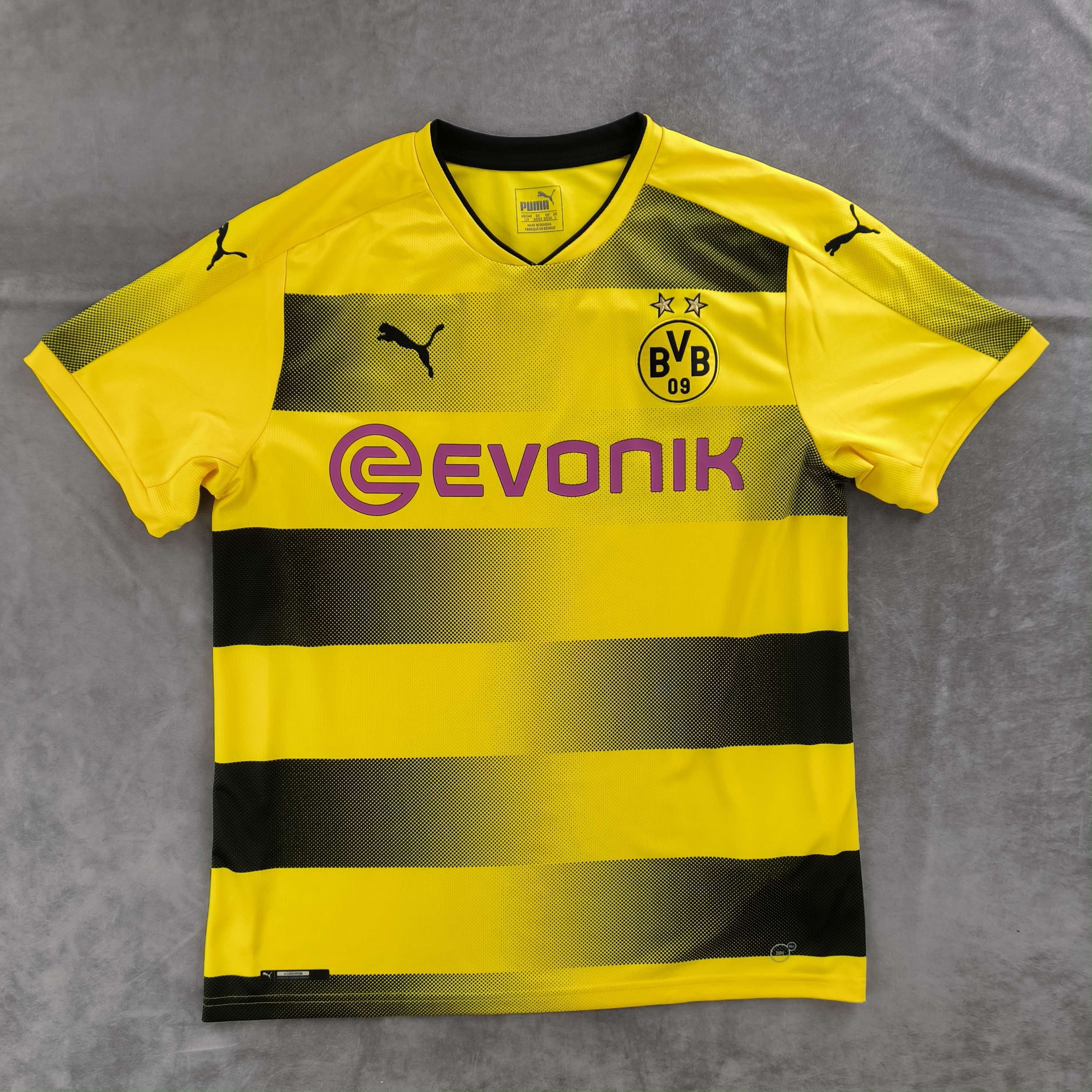Puma Borussia Dortmund 2017-18 Puma home football jersey size L Size US L / EU 52-54 / 3 - 1 Thumbnail