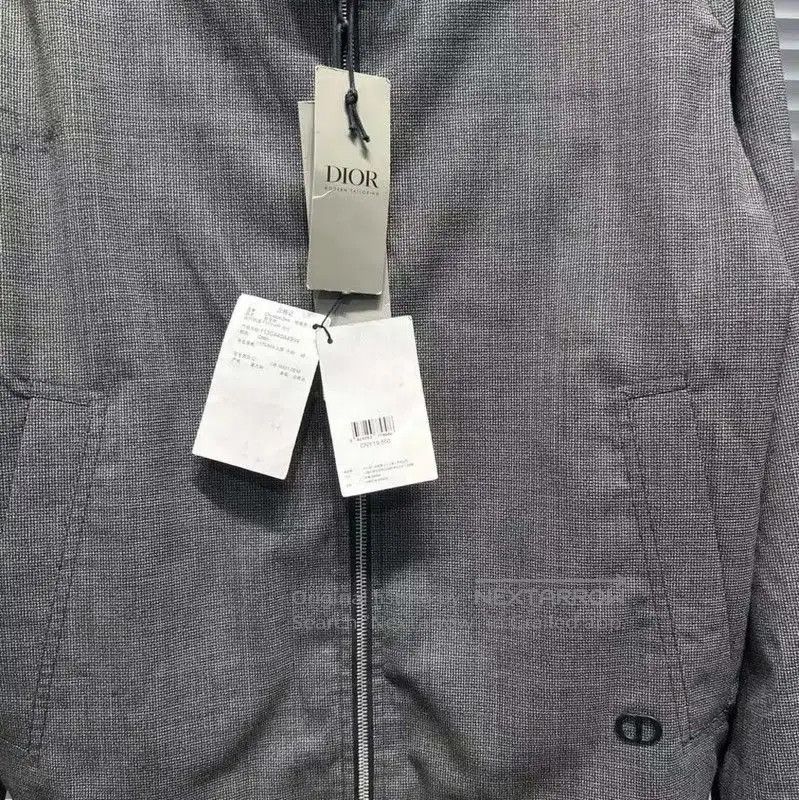 Other Dior M Grey Wool Zip Jacket for Men . Size US M / EU 48-50 / 2 - 4 Thumbnail