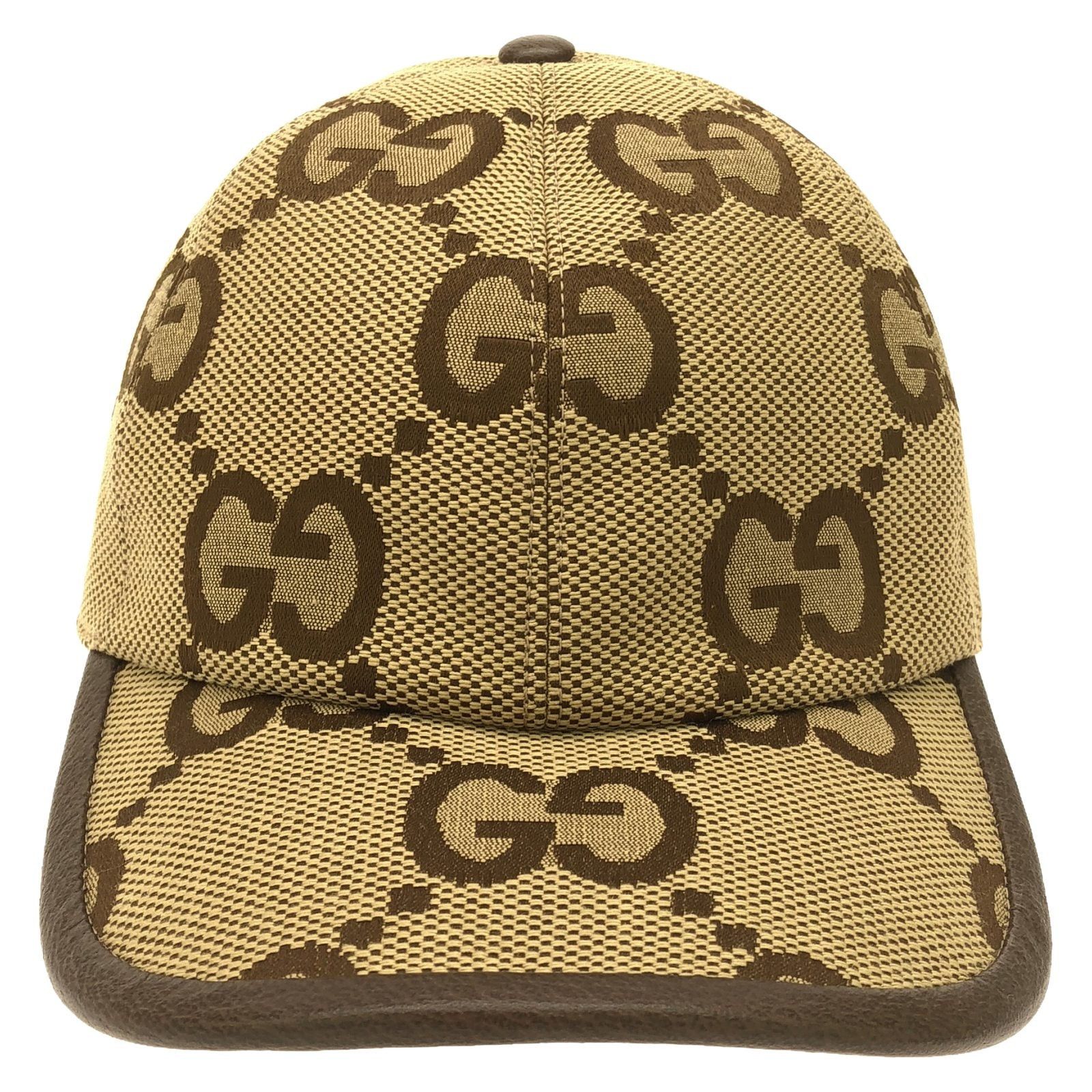 Gucci Gucci Baseball Cap Cotton Beige Size ONE SIZE - 1 Thumbnail