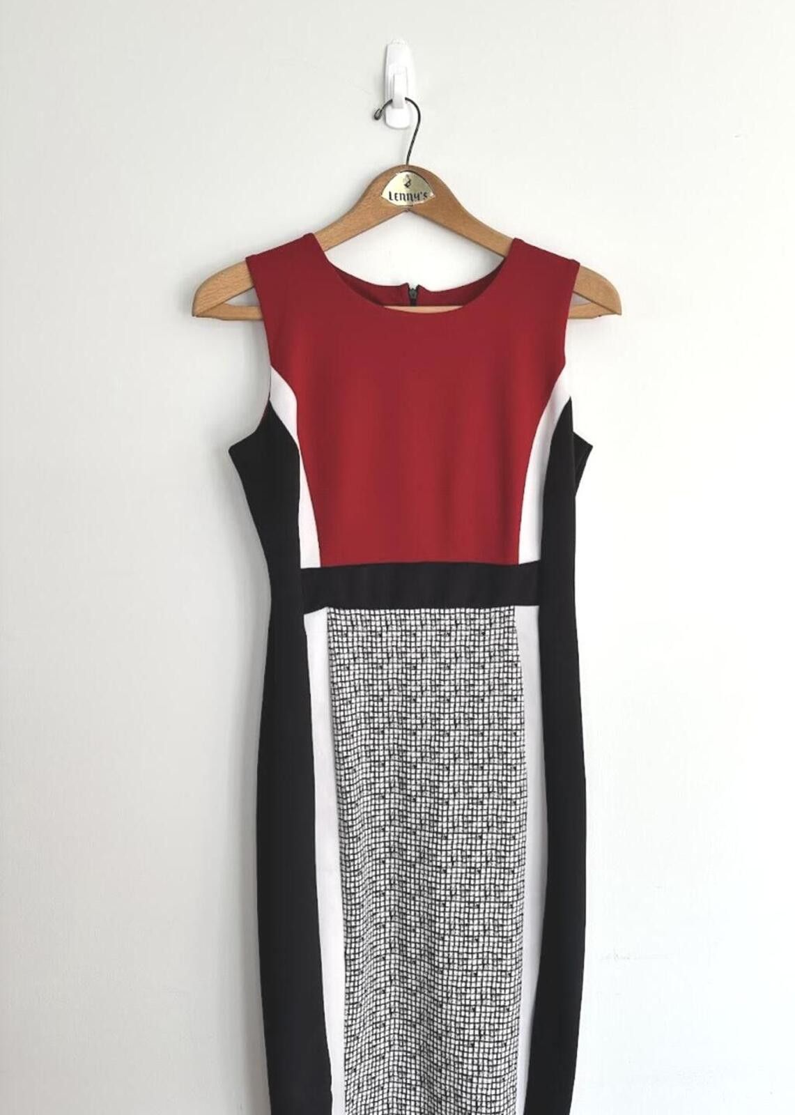 Other En Focus Studio - Red & Black Contrast Dress - Sz. XL Size XL / US 12-14 / IT 48-50 - 1 Thumbnail