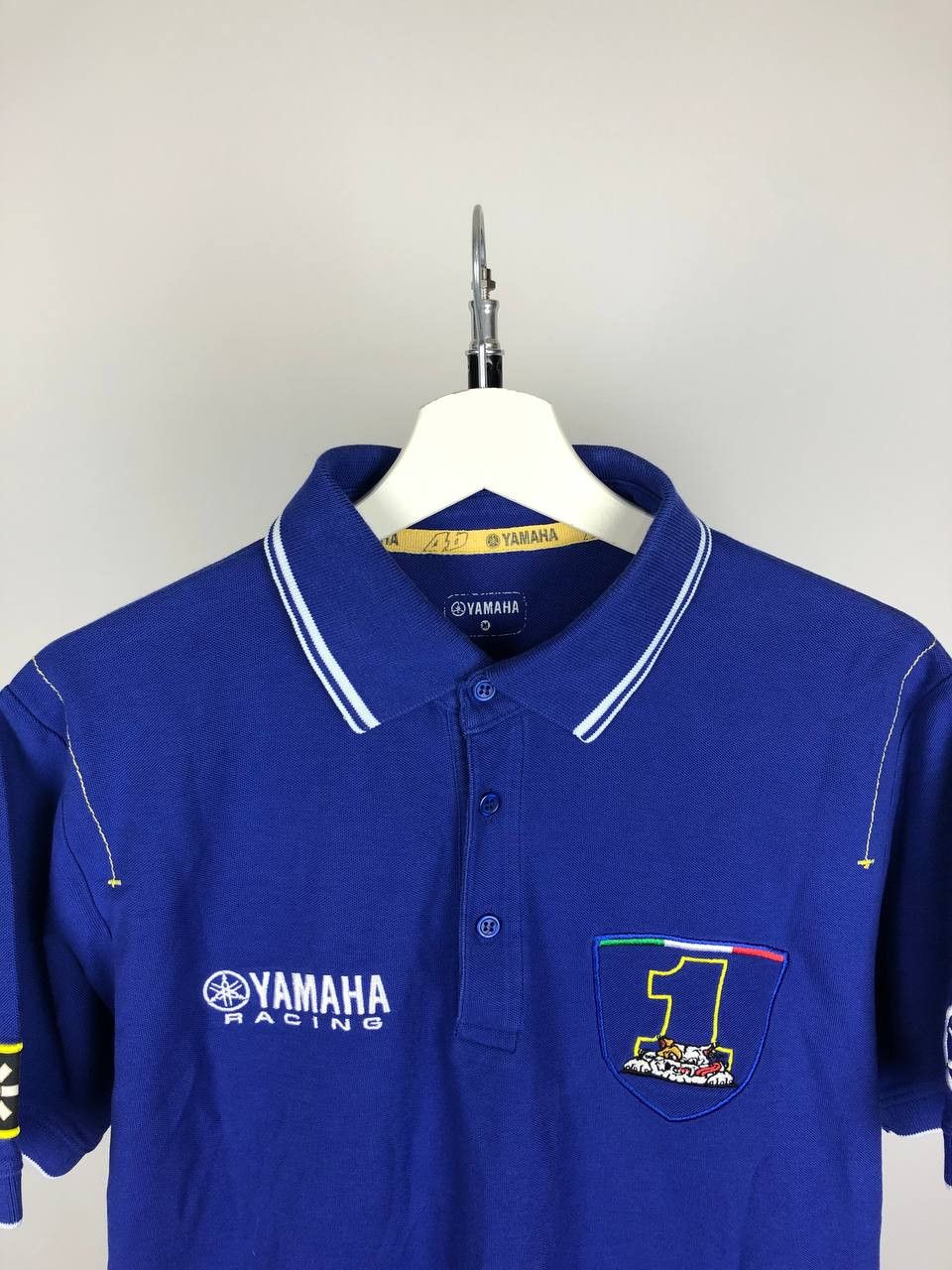 Yamaha YAMAHA RACING POLO T-SHIRT VALE 46 BLUE SIZE M Size US M / EU 48-50 / 2 - 2 Thumbnail
