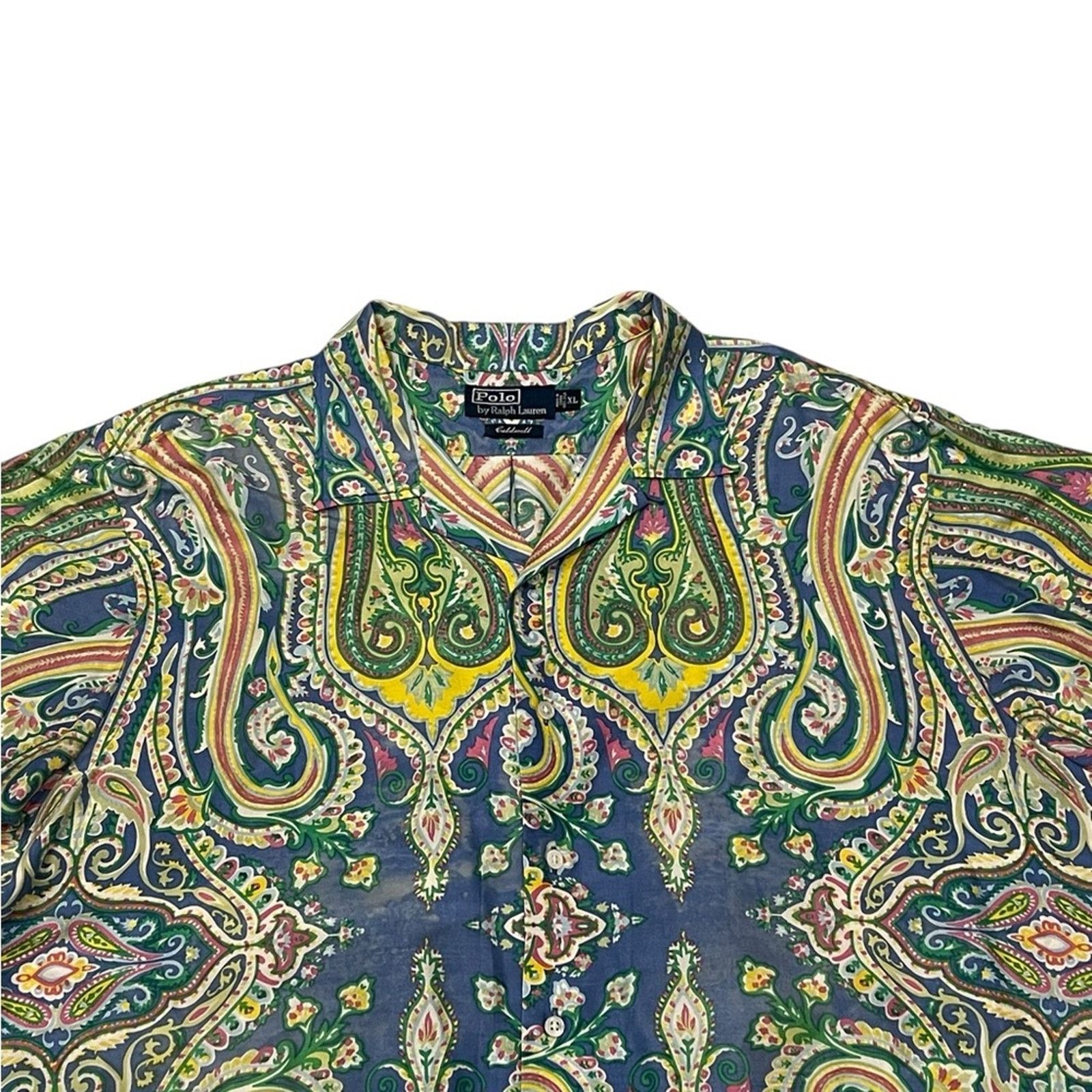 Ralph Lauren Polo Ralph Lauren Luxurious Paisley Pattern Caldwell Silk XL Size US XL / EU 56 / 4 - 2 Thumbnail