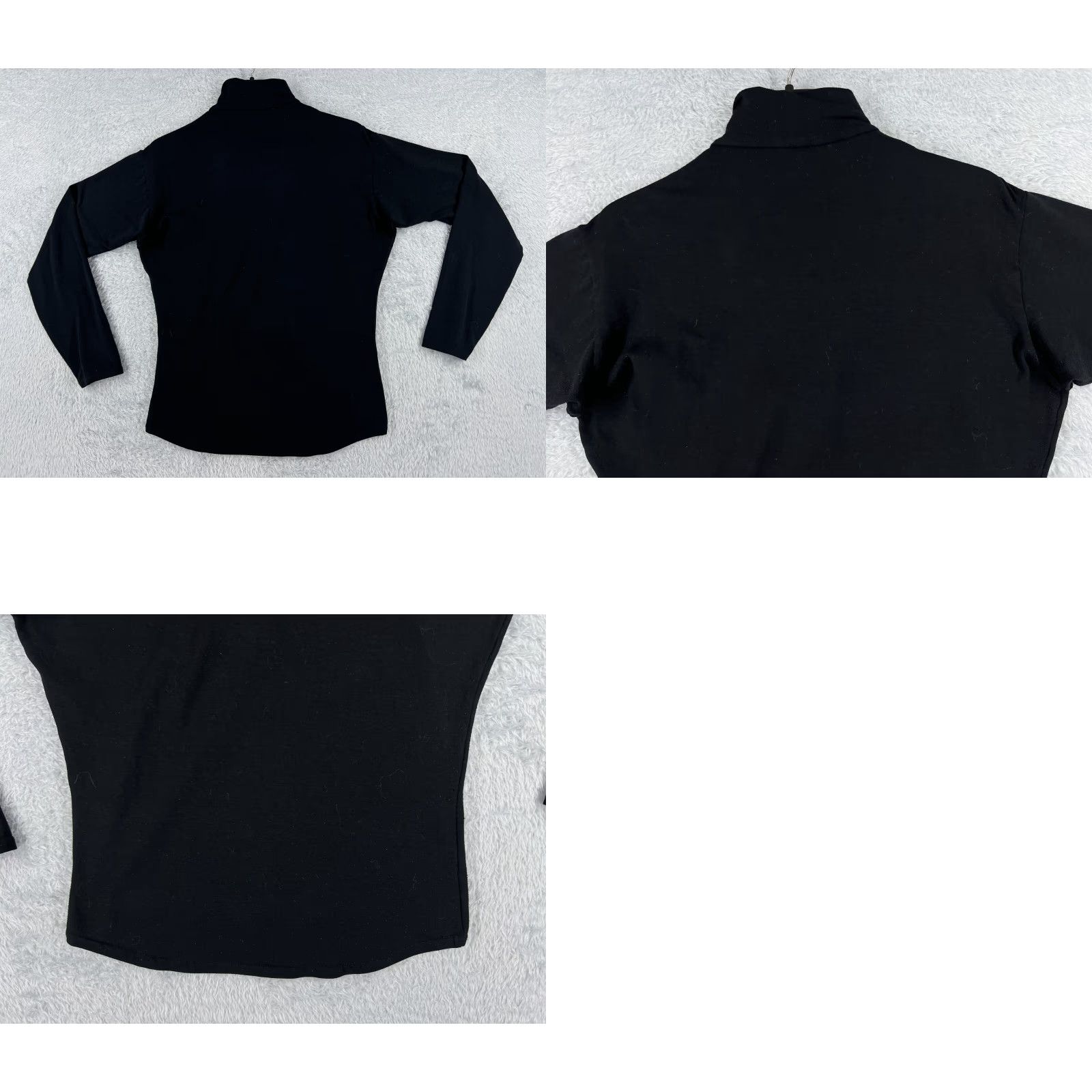 Patagonia VINTAGE Patagonia Sweater Women Small Black 1/4 Zip Polyester Fleece Synchilla Size S / US 4 / IT 40 - 9 Thumbnail