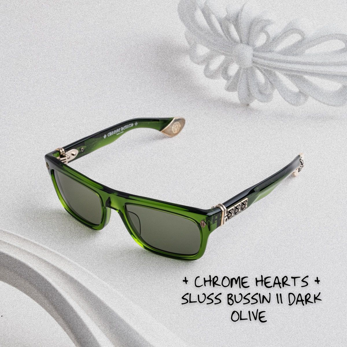 【送料&関税込】Chrome Hearts Thick - Brushed Dark Olive Rx Chrome Hearts Crypdic Dark Olive | eBay