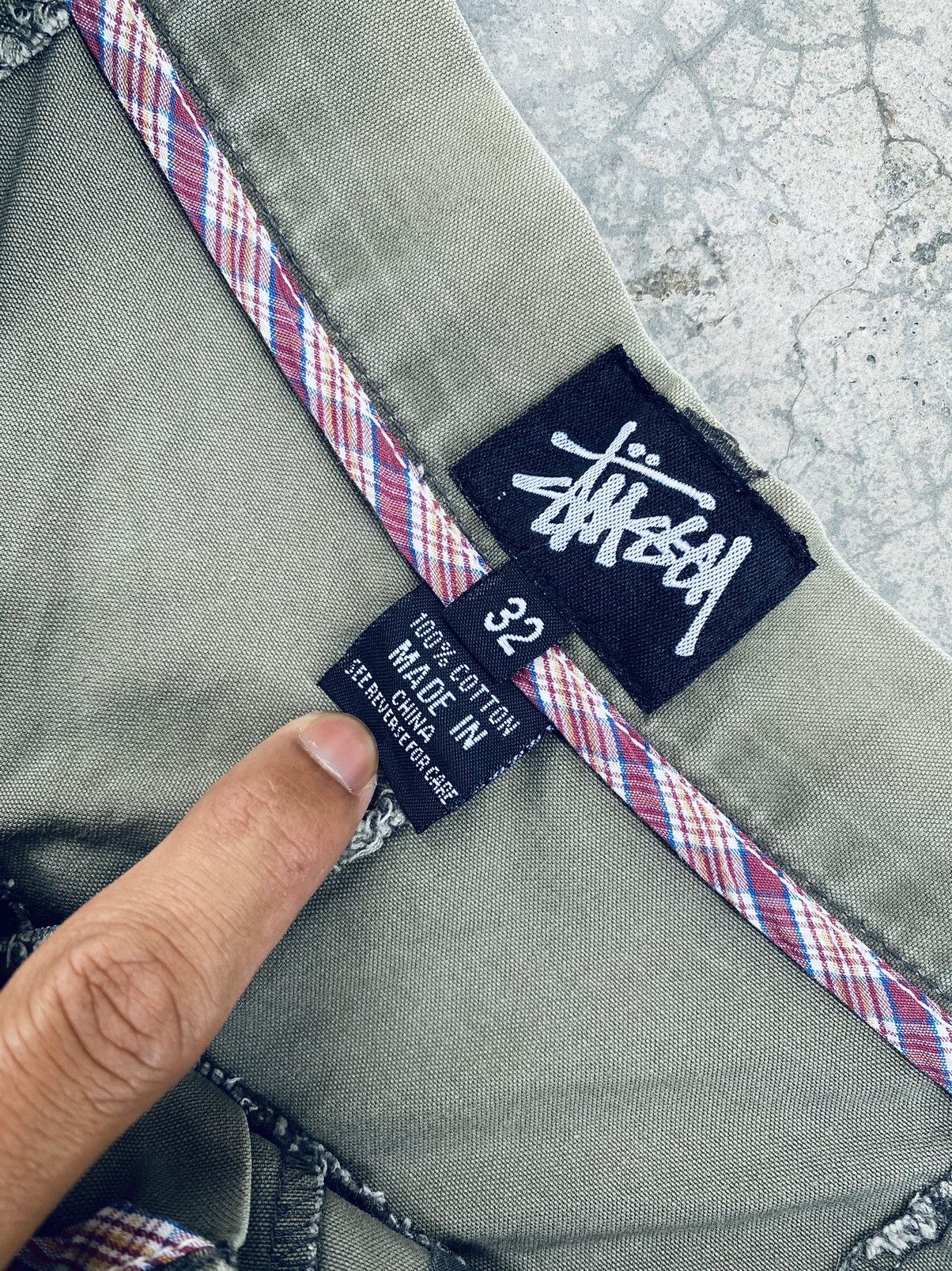 Stussy Vintage Stussy Jorts Pants Distressed Size US 35 - 4 Thumbnail
