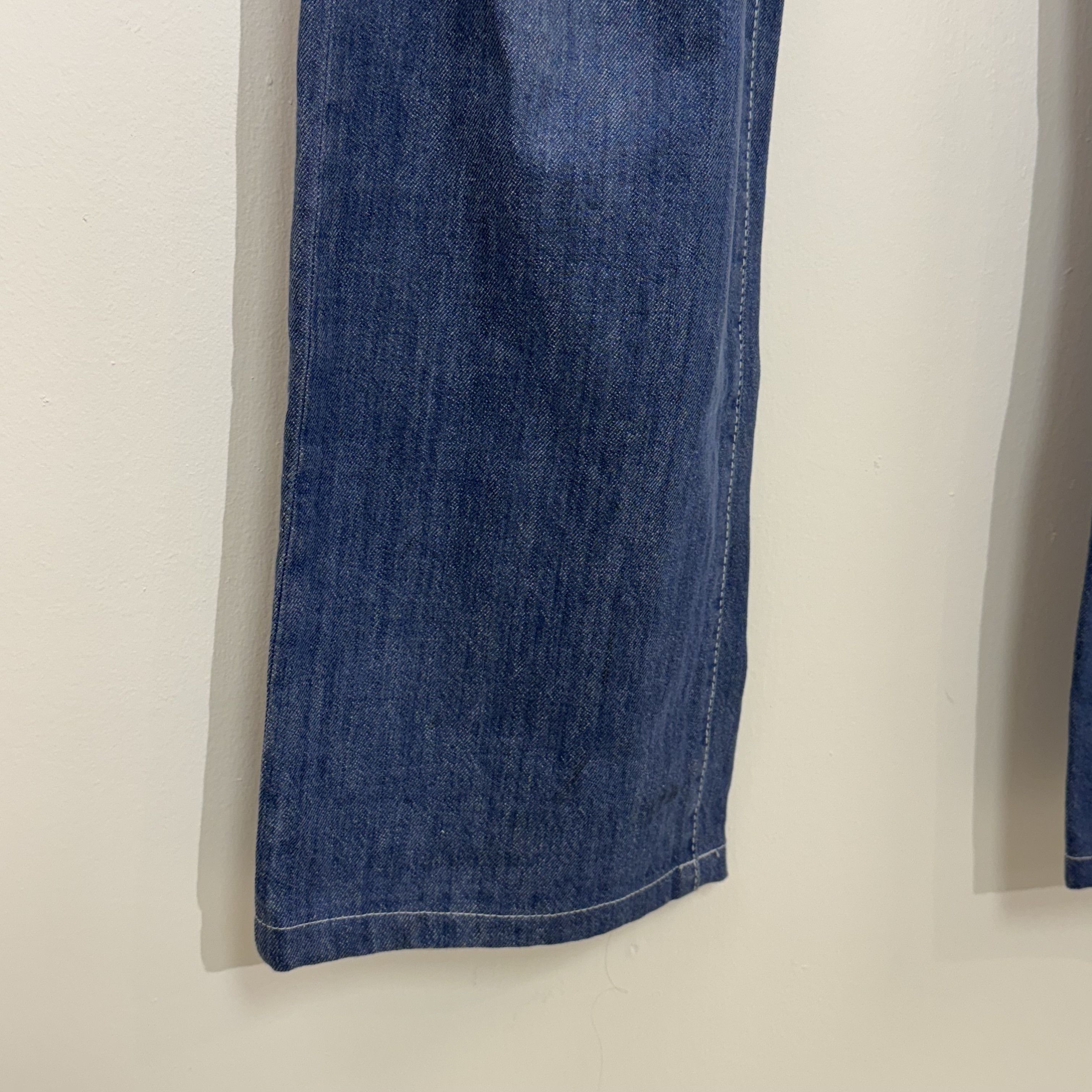Comme des Garcons Homme Comme des Garcons Homme 2007 Straight Leg Denim Pants Size US 32 / EU 48 - 4 Thumbnail