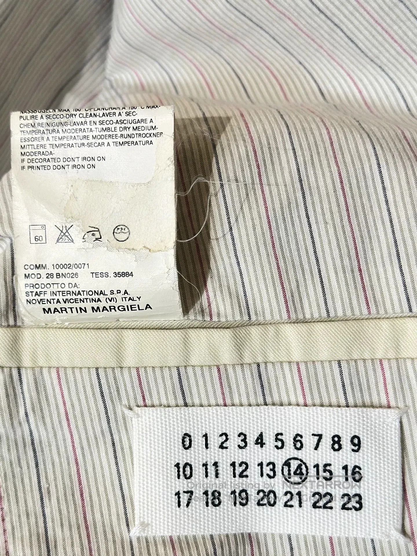 Maison Margiela Maison Martin Margiela Padded Shoulder Blazer. Size US L / EU 52-54 / 3 - 4 Thumbnail