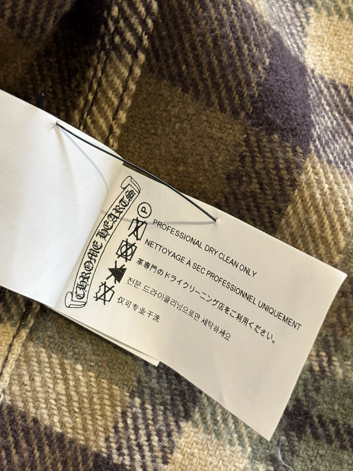 Chrome Hearts Chrome Hearts Work Dog flannel button ups jacket Size US S / EU 44-46 / 1 - 7 Thumbnail