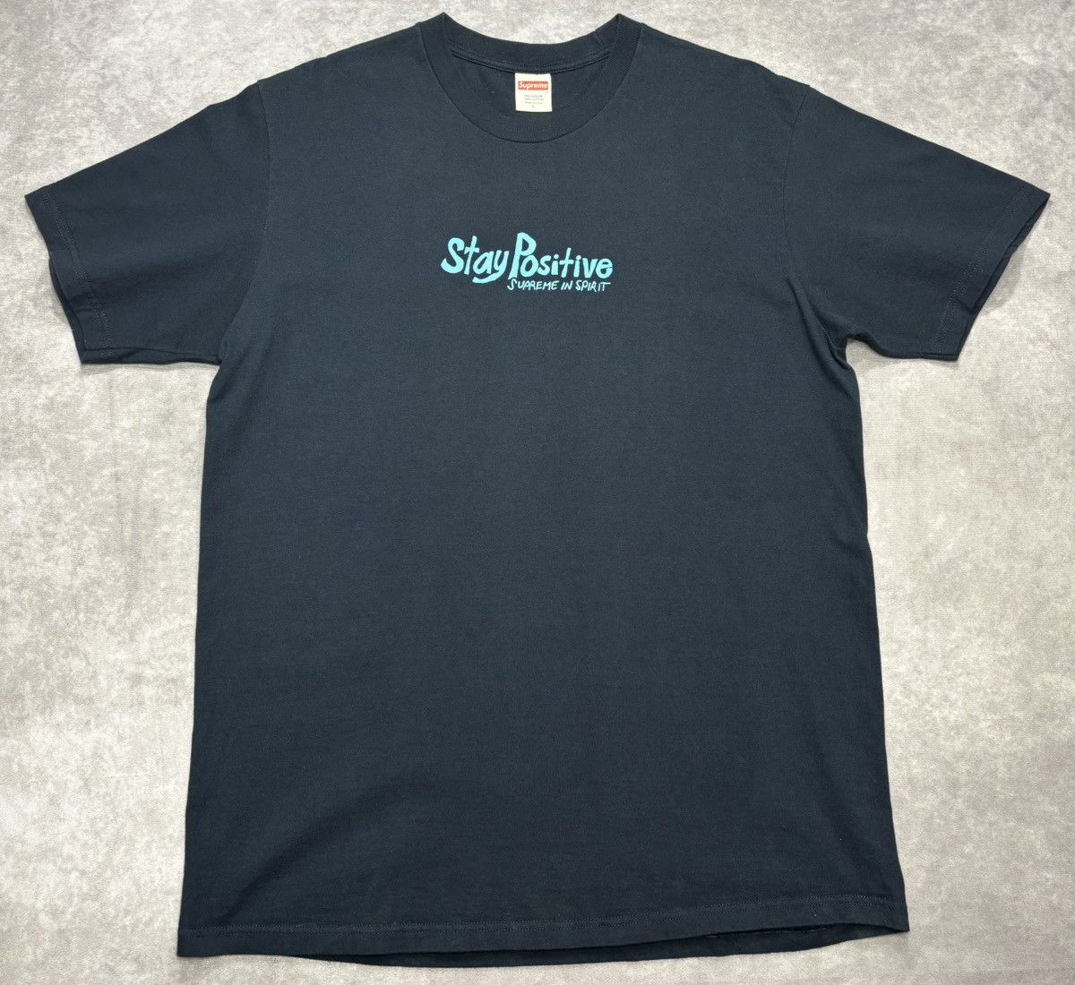 Supreme Supreme Stay Positive Tee Size US L / EU 52-54 / 3 - 1 Thumbnail