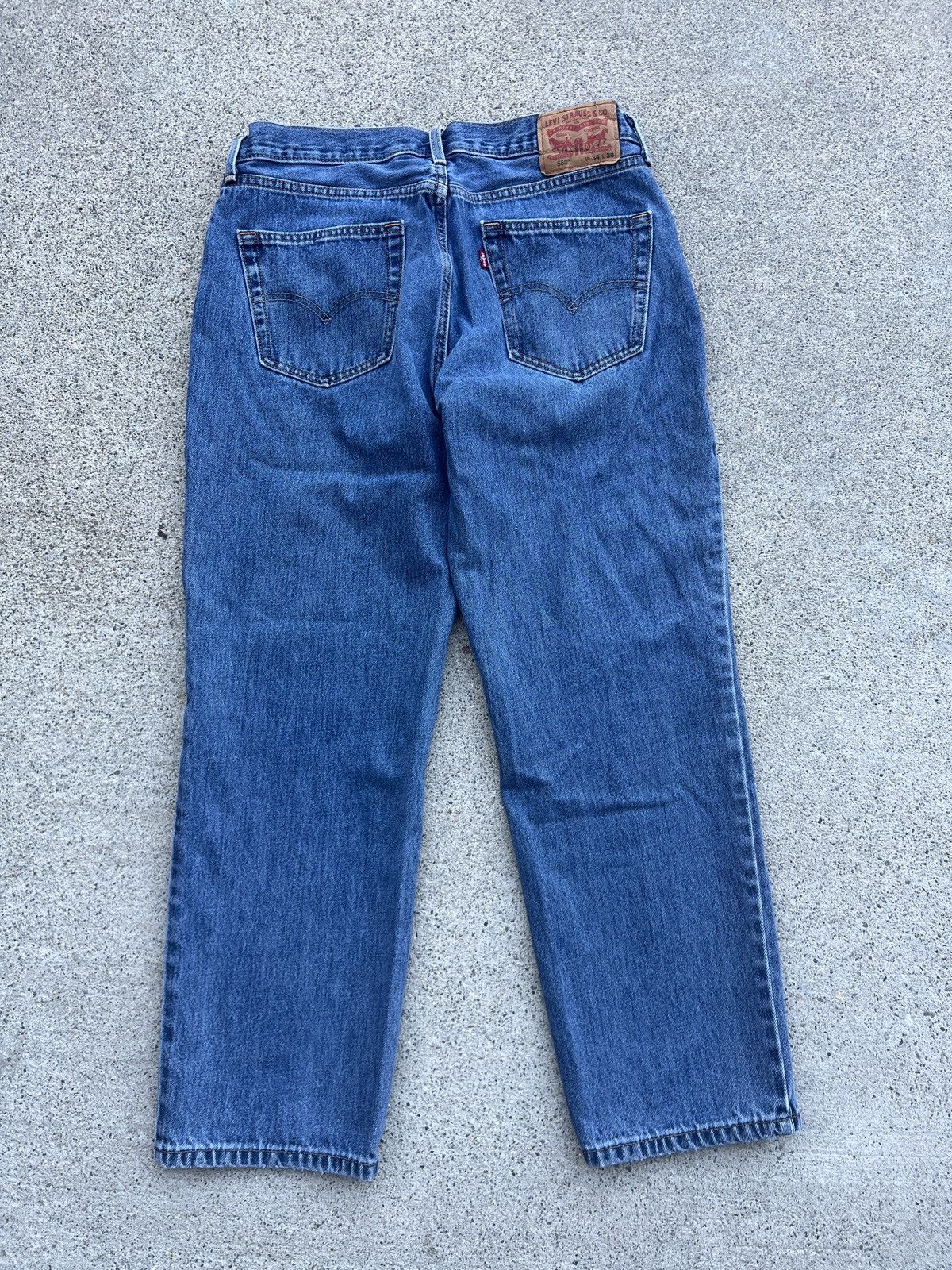 Levi's Early Y2K M. Indigo Levi’s 505 Relaxed Fit Jeans Size 34x30 Size US 34 / EU 50 - 2 Thumbnail