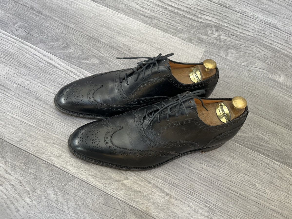 Edward Green Edward green oxford wingtip leather shoes sz 9 Size US 9 / EU 42 - 5 Thumbnail