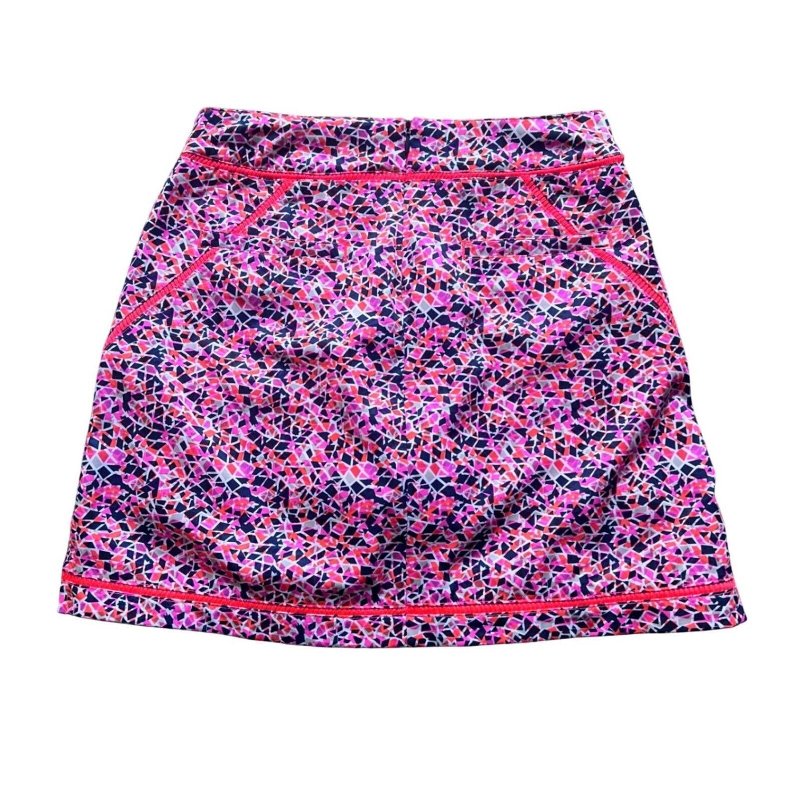 Other Lady Hagen Womens Print Golf Skort Pink Orange Size 0 NEW Size ONE SIZE - 1 Thumbnail