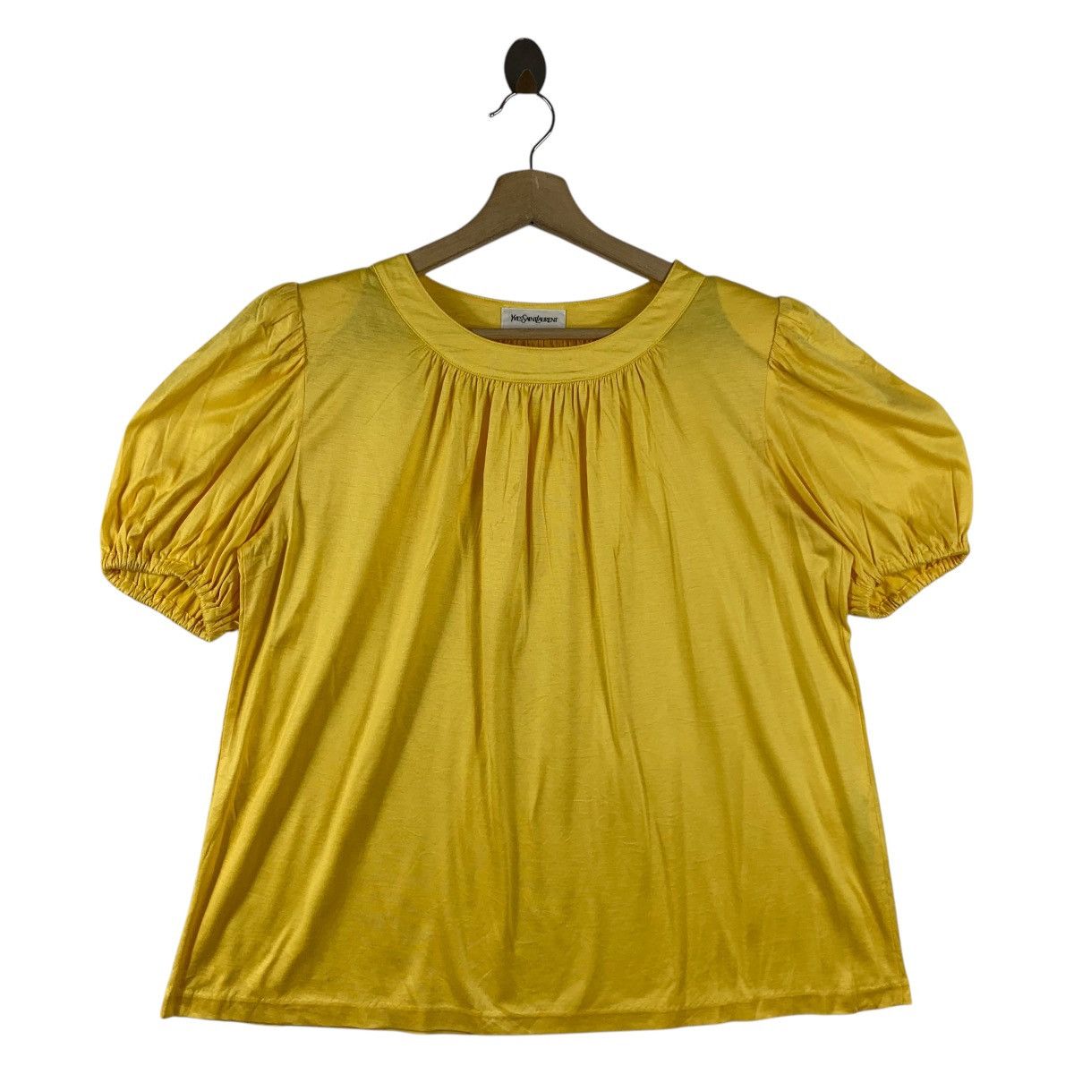 Vintage × Yves Saint Laurent Vintage YVES SAINS LAURENT puff sleeve blouse Size M / US 6-8 / IT 42-44 - 1 Thumbnail