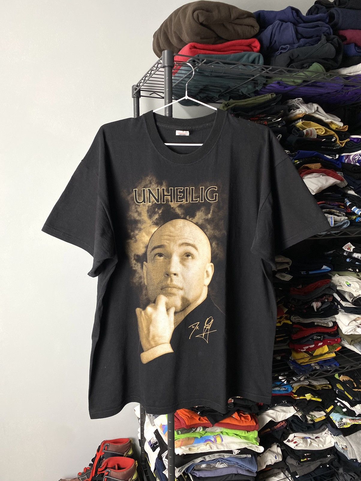 Band Tees Vintage 2000’s Unheilig Band Rock T Shirt OOMPH! Eisbrecher Size US XL / EU 56 / 4 - 1 Thumbnail