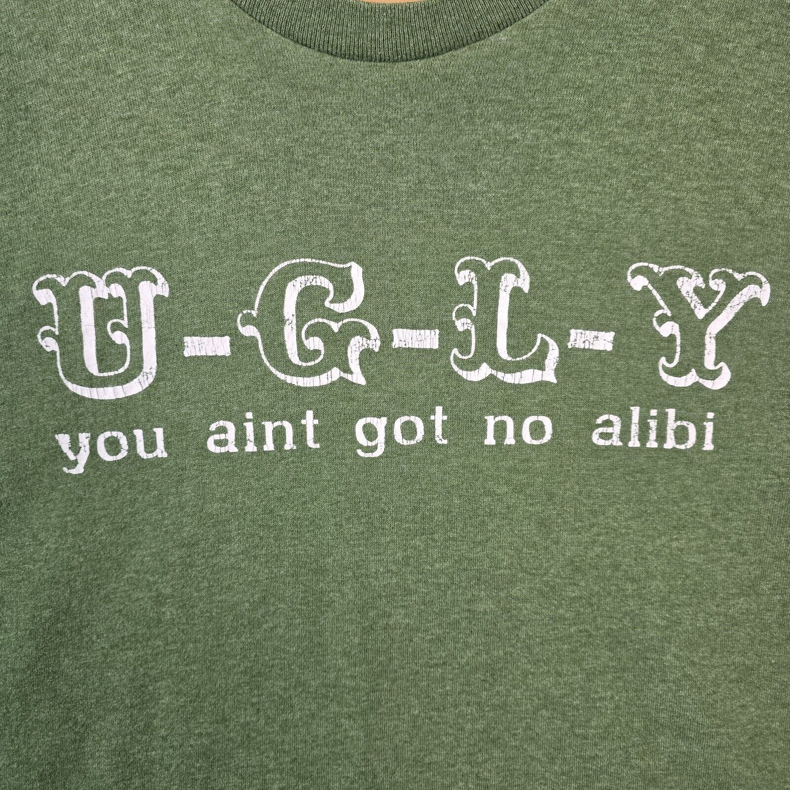 Other Vintage UGLY You Ain't Got No Alibi Shirt Size XL Y2K Funny Size US XL / EU 56 / 4 - 4 Thumbnail