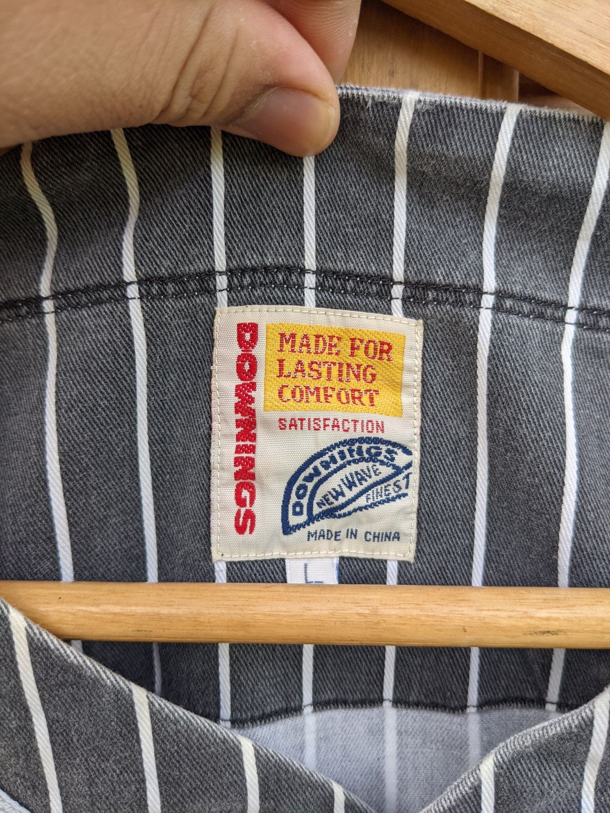 Japanese Brand × Vintage DOWNINGS BASEBALL SHIRT SHORT SLEEVE Size US XL / EU 56 / 4 - 5 Thumbnail
