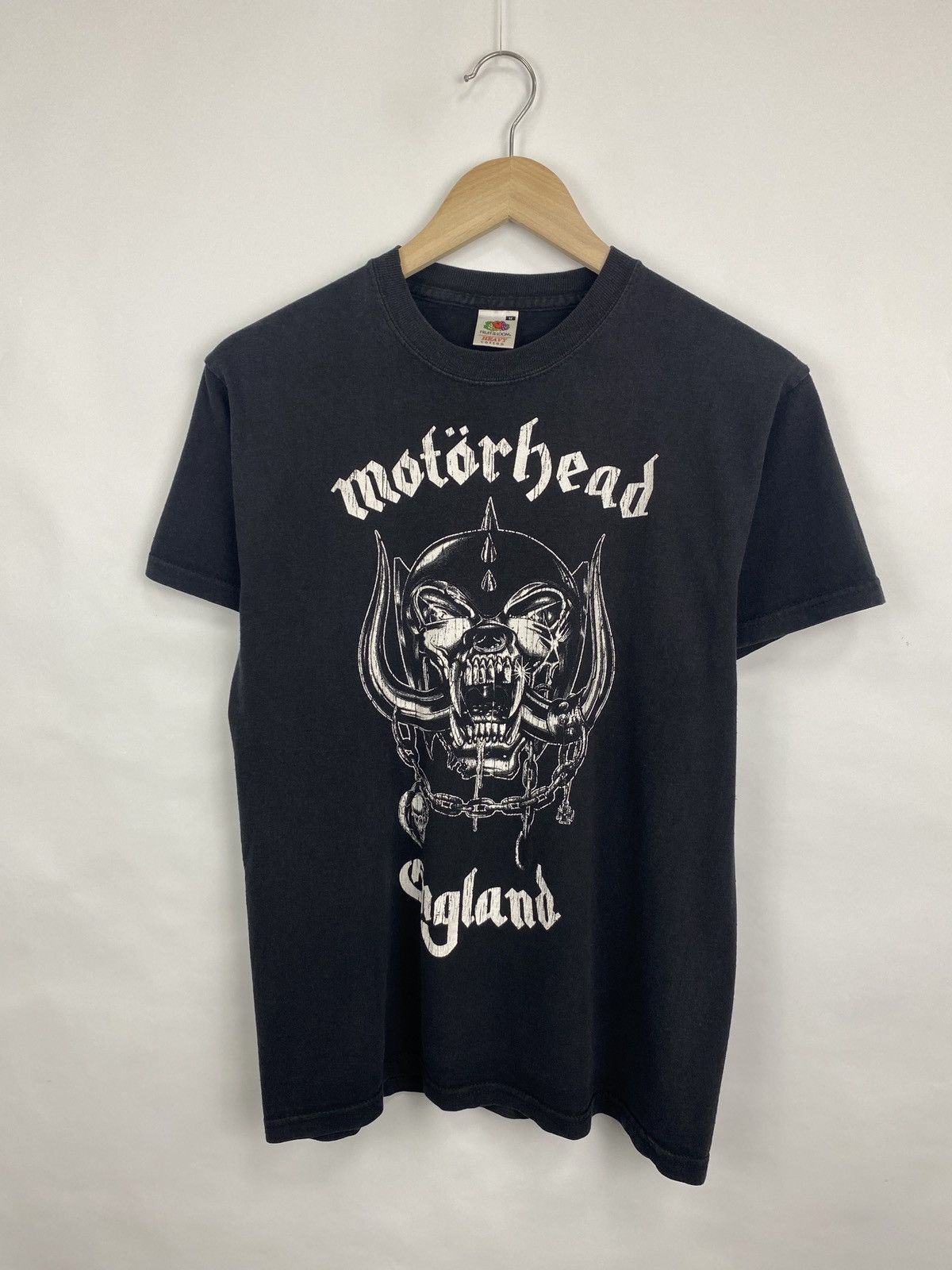 Fruit Of The Loom Vintage Motorhead Rock Band T-Shirt Retro Rare Hype Y2K Size US M / EU 48-50 / 2 - 2 Thumbnail