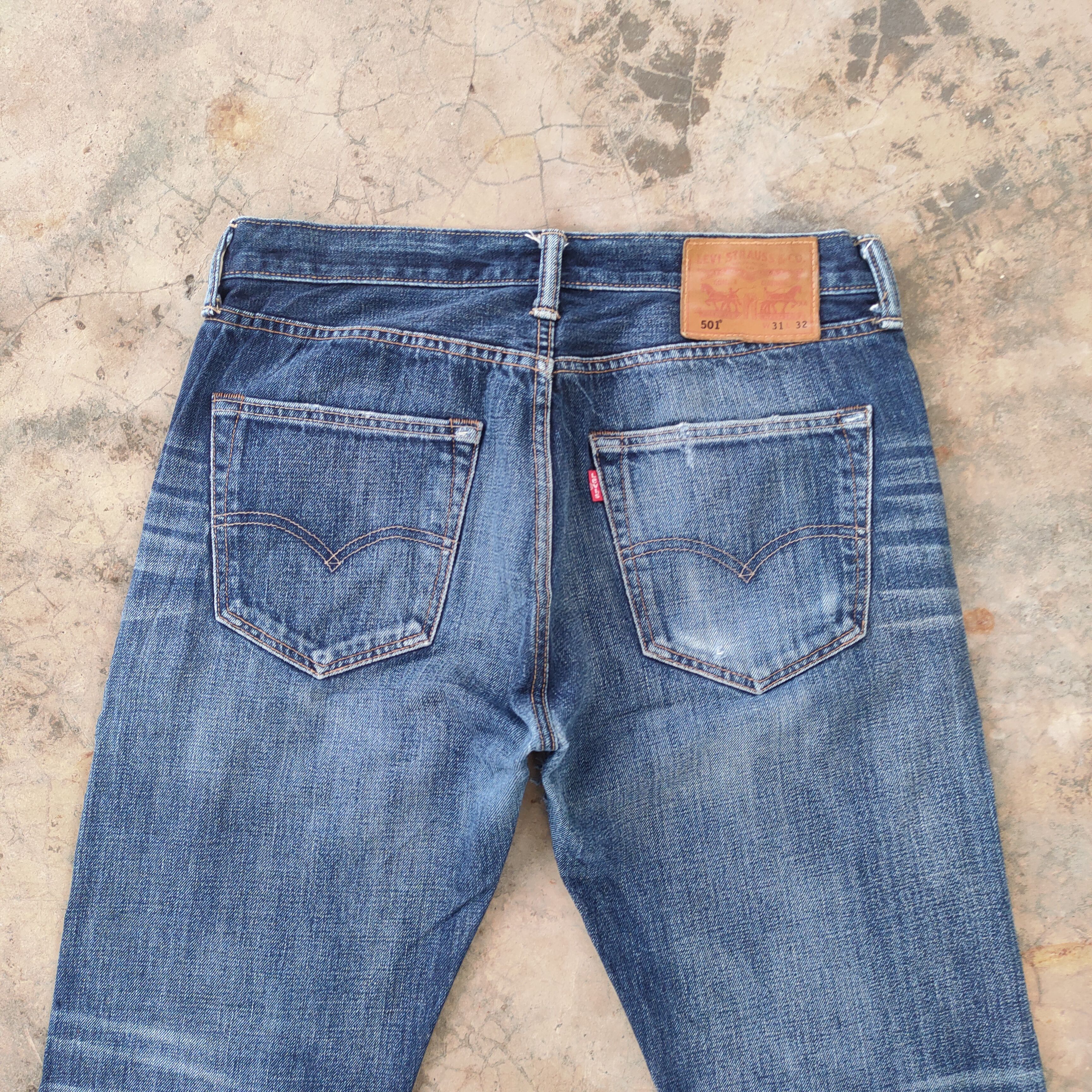 Levi's W32 LEVI'S 501 FADED JEANS DENIM PANTS Size US 32 / EU 48 - 11 Thumbnail