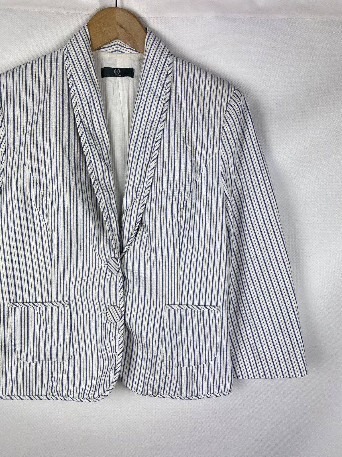 Alexander McQueen × MCQ Mcq Alexander McQueen ladies striped blazer jacket size 44 Size M / US 6-8 / IT 42-44 - 3 Thumbnail